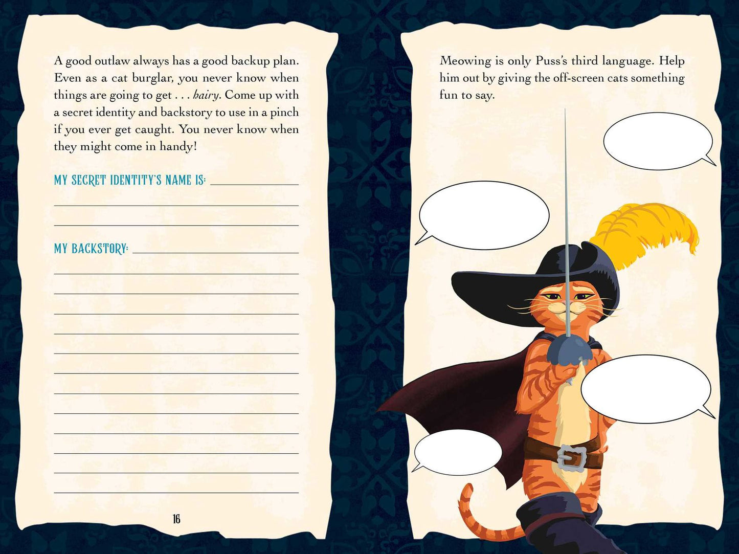 Puss in Boots: The Last Wish Purr-fect Activity Book!
