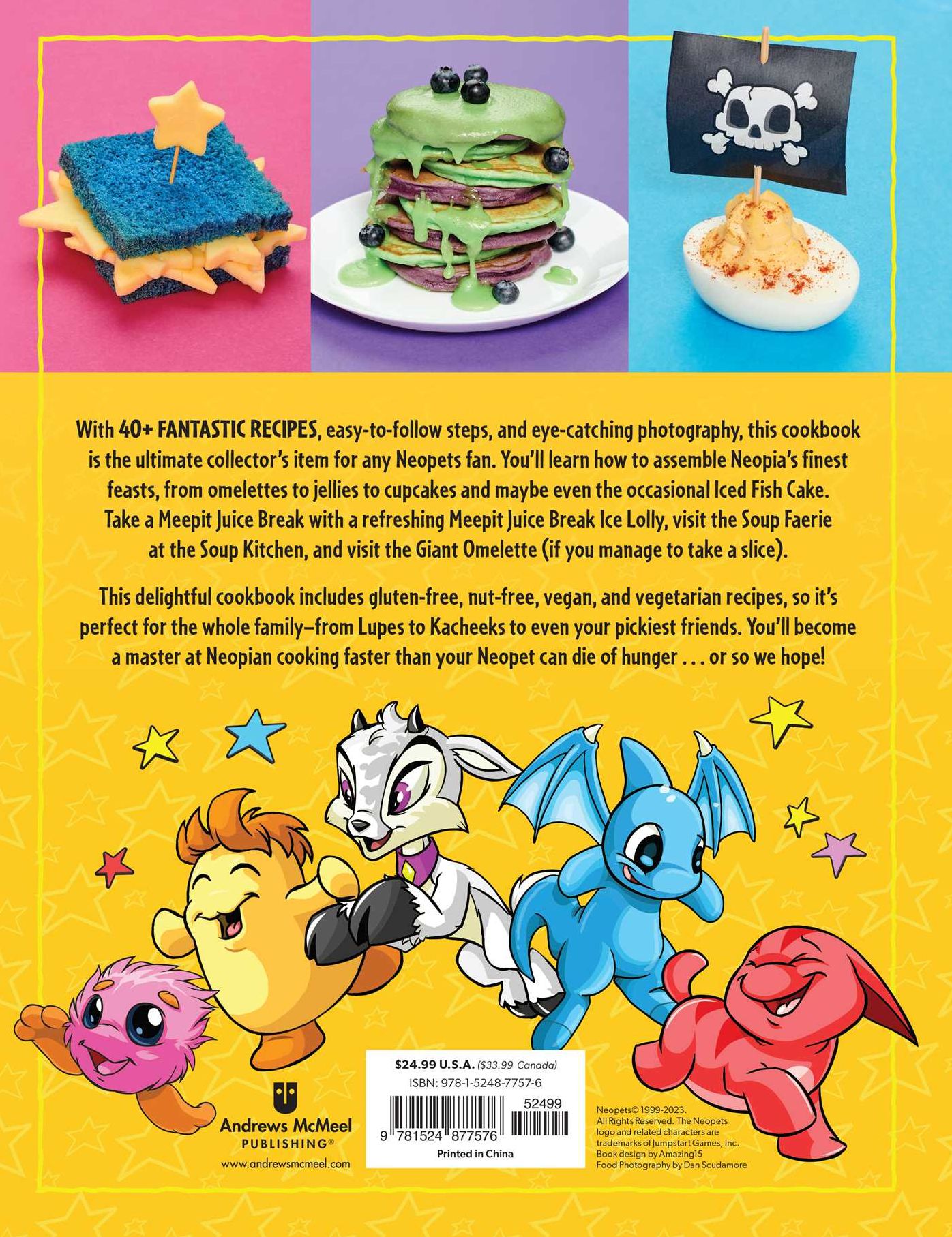 Neopets: The Official Cookbook: 40+ Recipes from the Game!