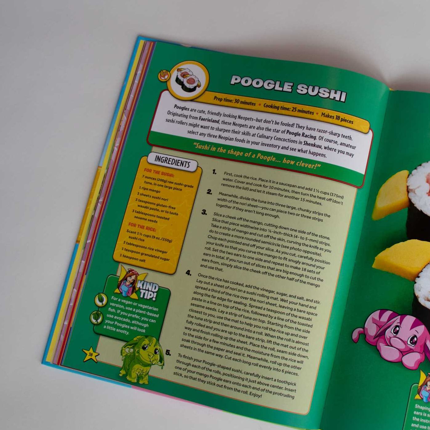 Neopets: The Official Cookbook: 40+ Recipes from the Game!
