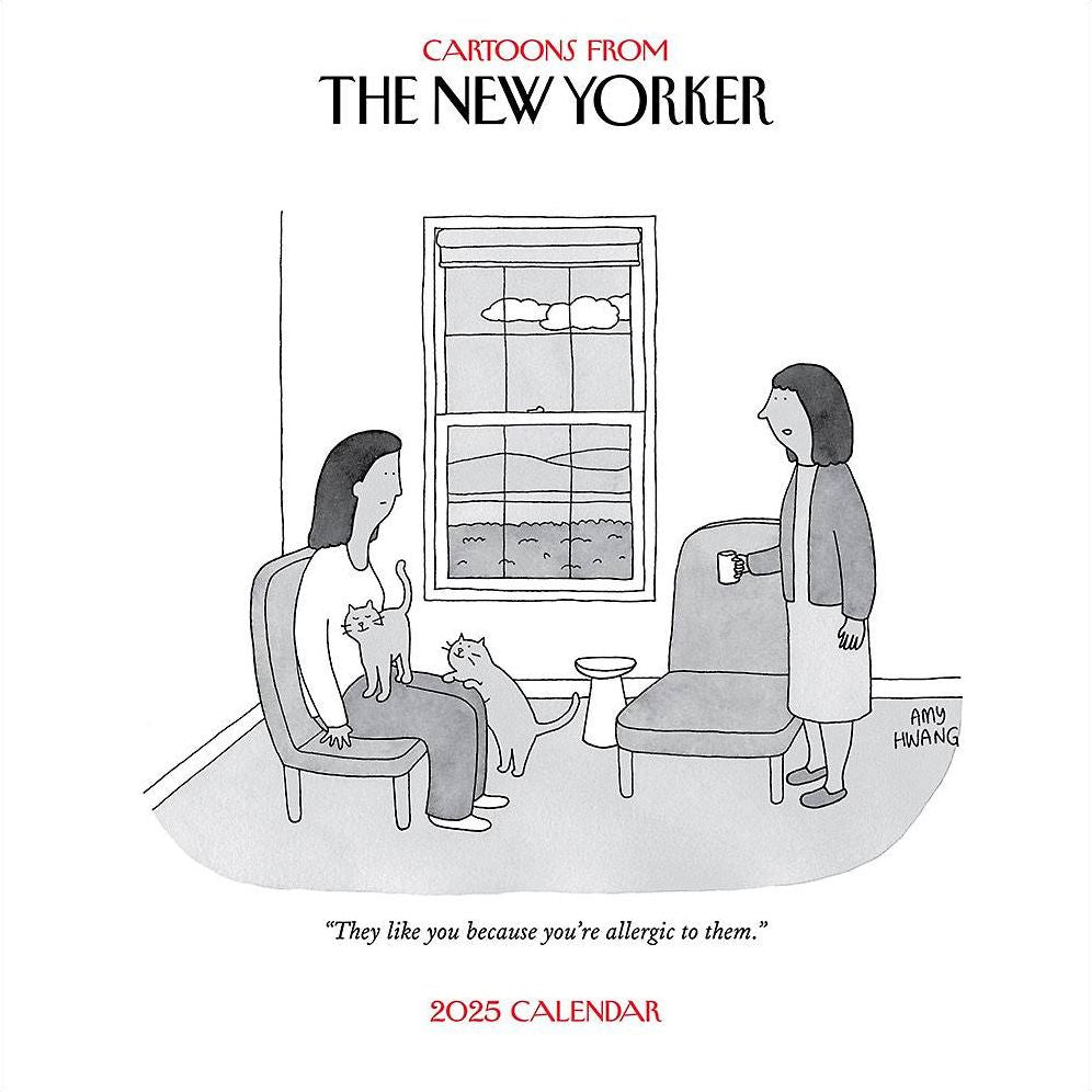 2025 Cartoons From The New Yorker Wall Calendar
