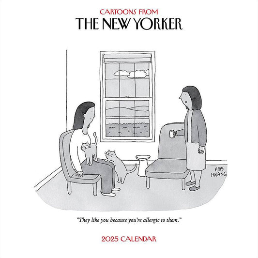 2025 Cartoons From The New Yorker Wall Calendar