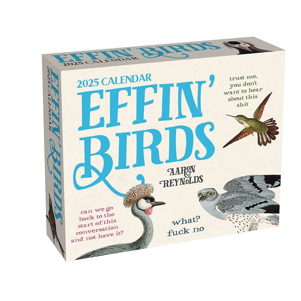 2025 Effin' Birds Day-to-Day Desk Calendar