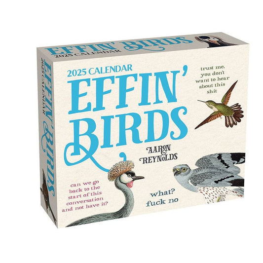 2025 Effin' Birds Day-to-Day Desk Calendar