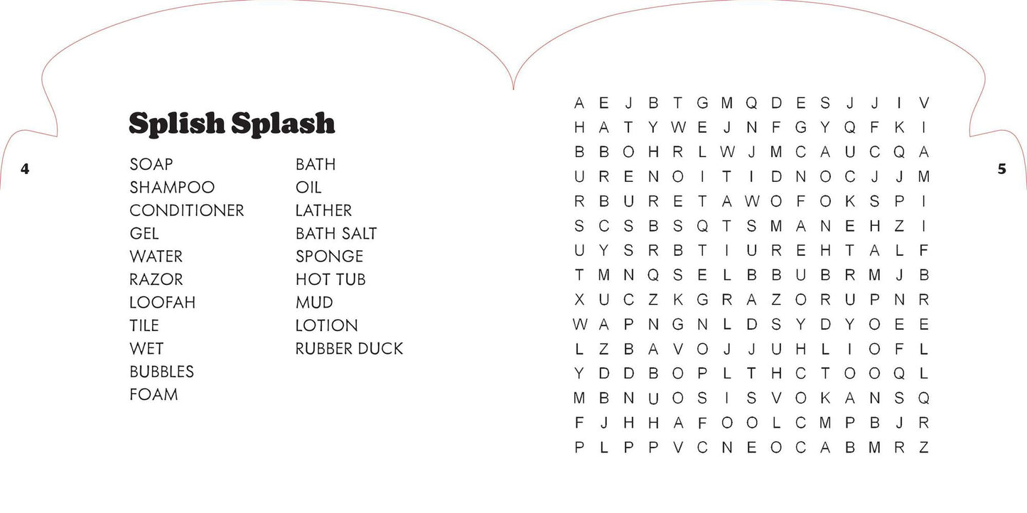 Armchair Puzzlers: Large Print Word Search