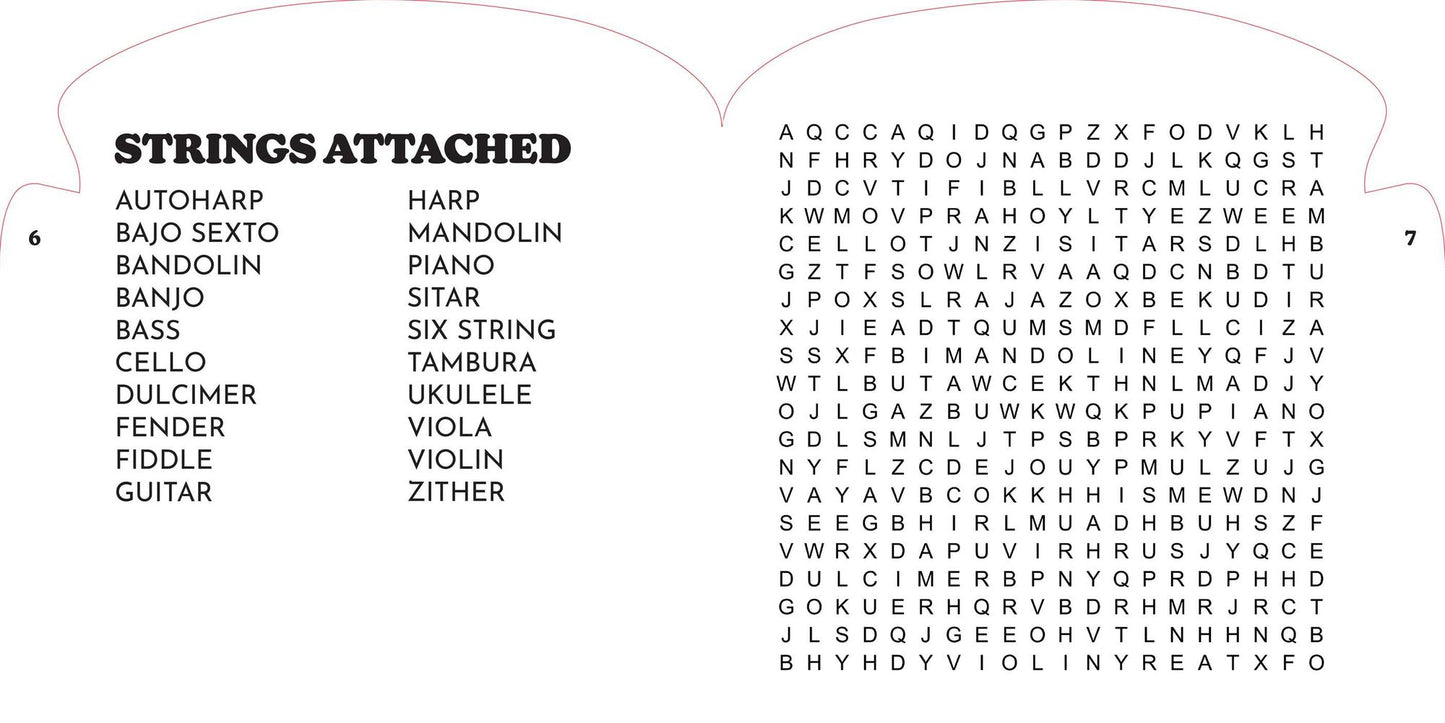 Armchair Puzzlers: Large Print Word Search