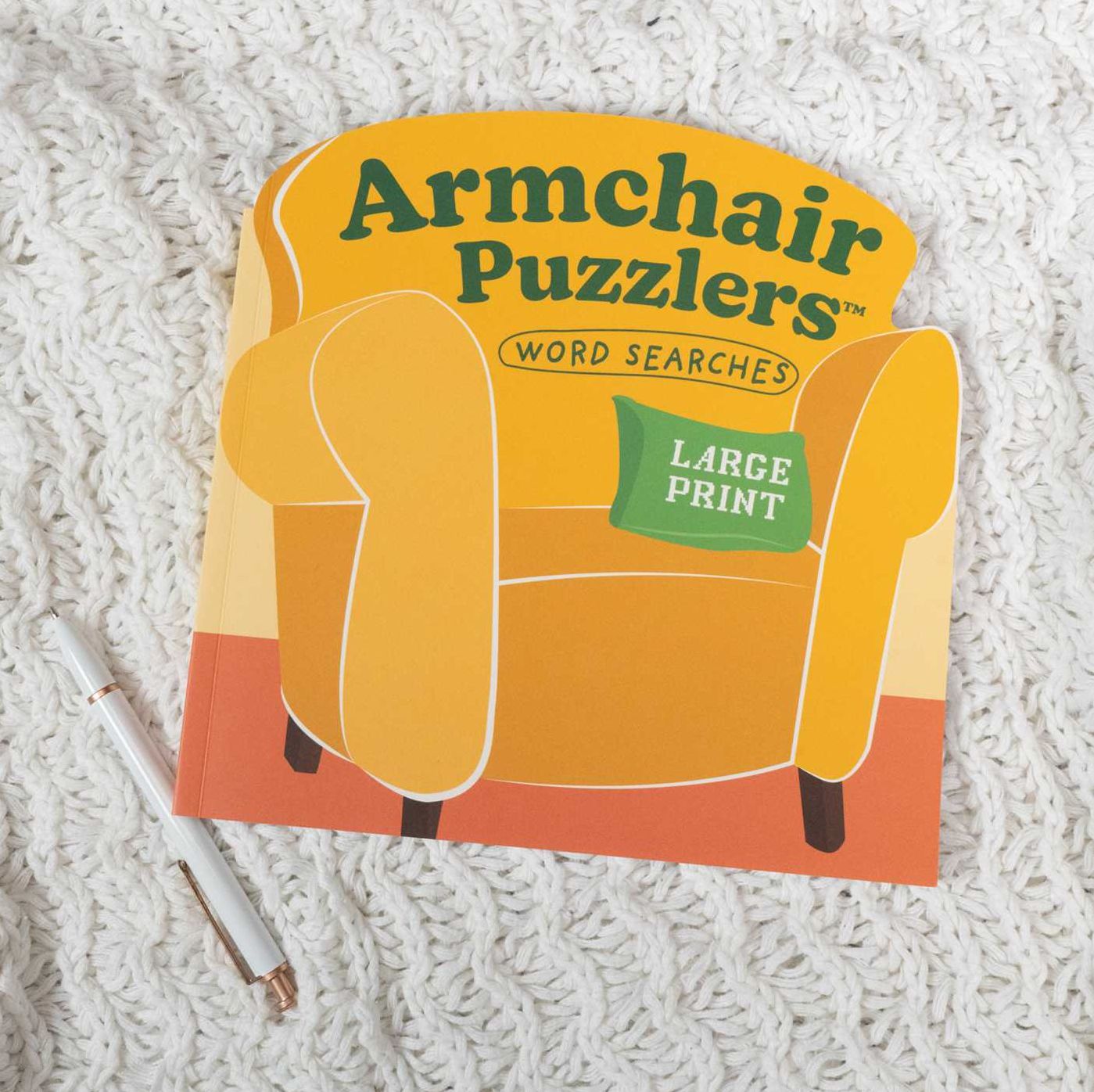 Armchair Puzzlers: Large Print Word Search
