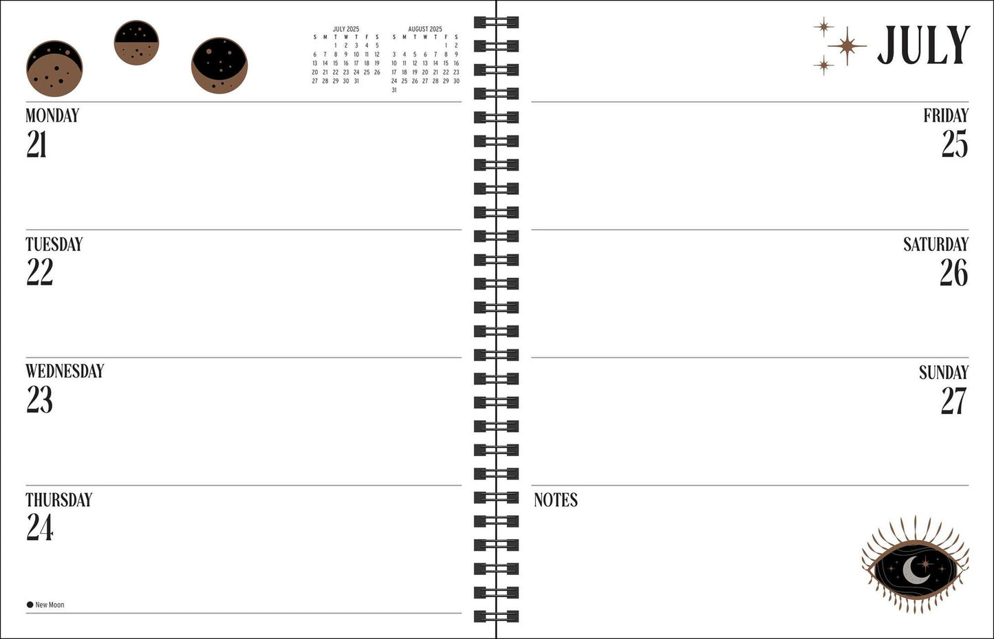 2025 You Have the Magic 12-Month Weekly Planner Calendar
