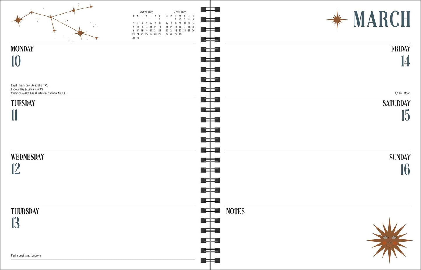 2025 You Have the Magic 12-Month Weekly Planner Calendar
