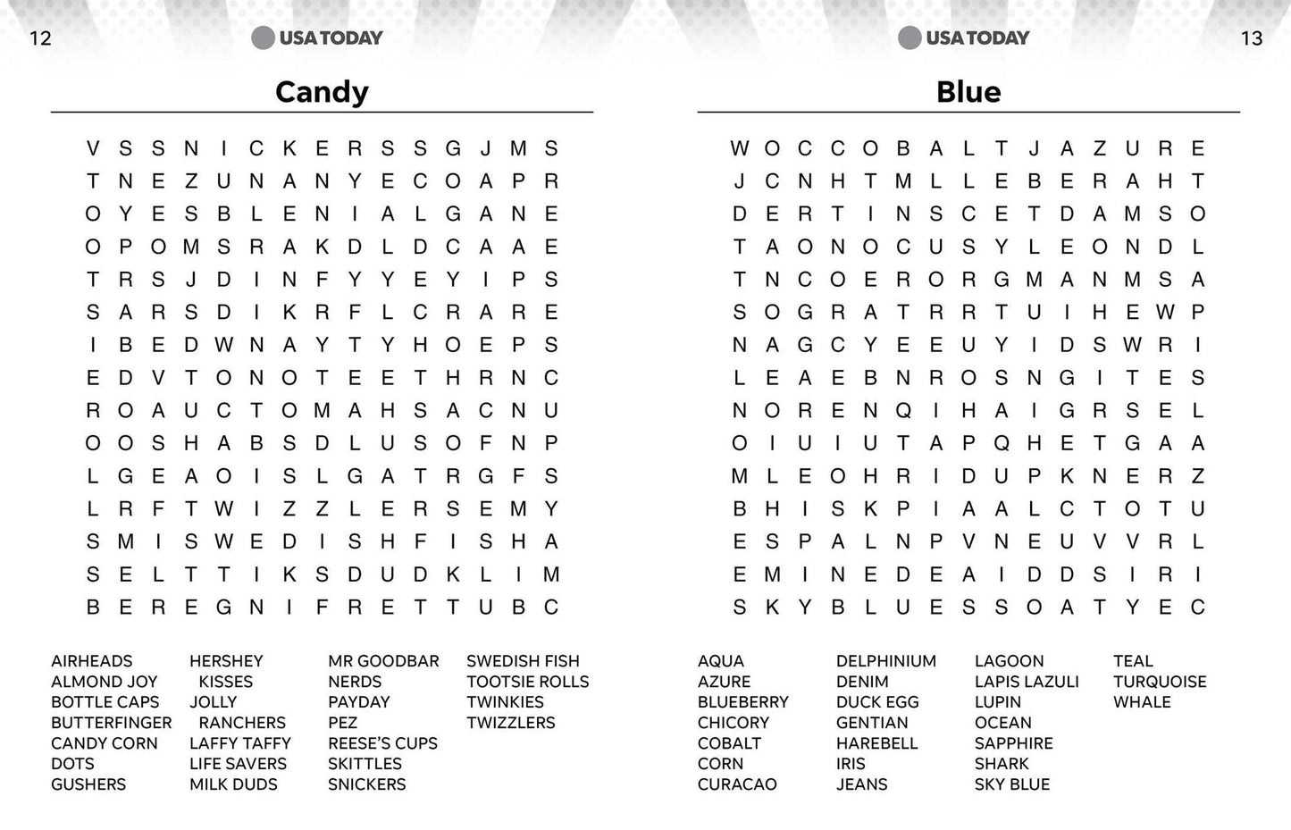 USA TODAY Large-Print Word Search 2: 300 Seriously Fun Puzzles