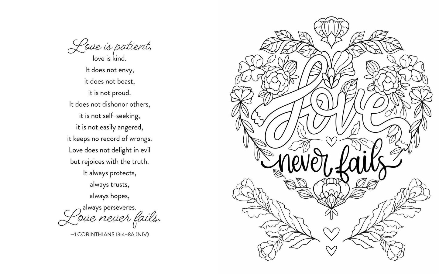 Be Still & Color: Joyful Words of Faith Coloring Book