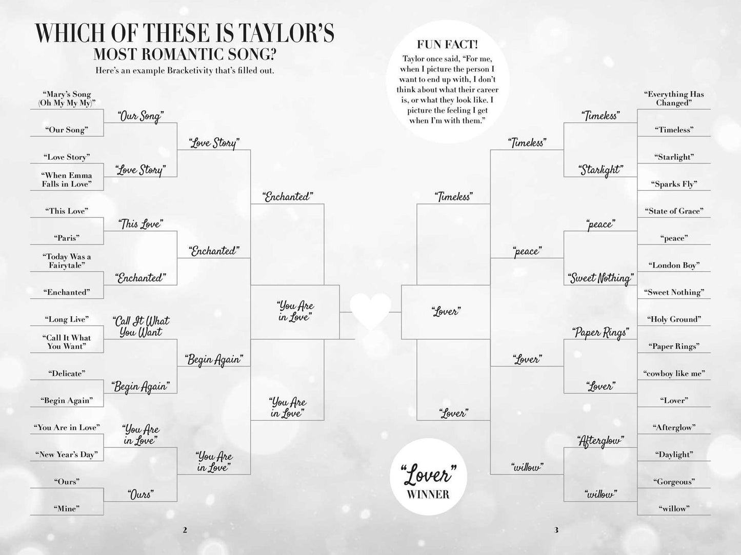 Bracketivity Taylor Swift: 100% Unofficial Bracket Activity Book