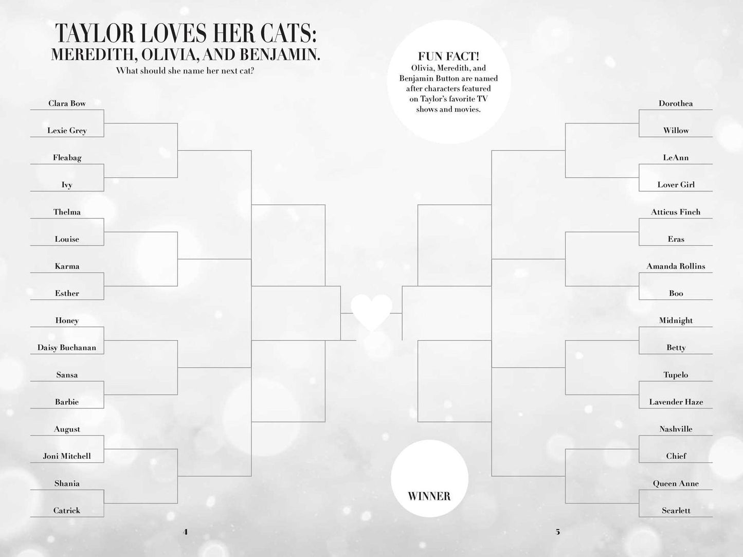 Bracketivity Taylor Swift: 100% Unofficial Bracket Activity Book