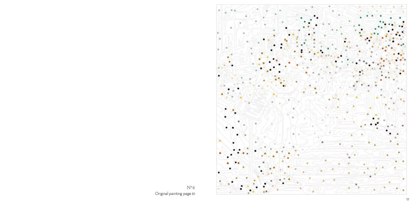 The Impressionists Color-By-Dot Coloring Book