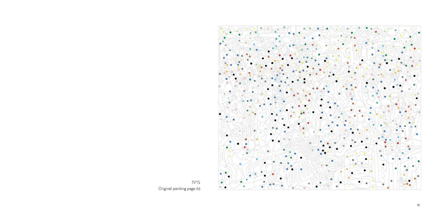 The Impressionists Color-By-Dot Coloring Book