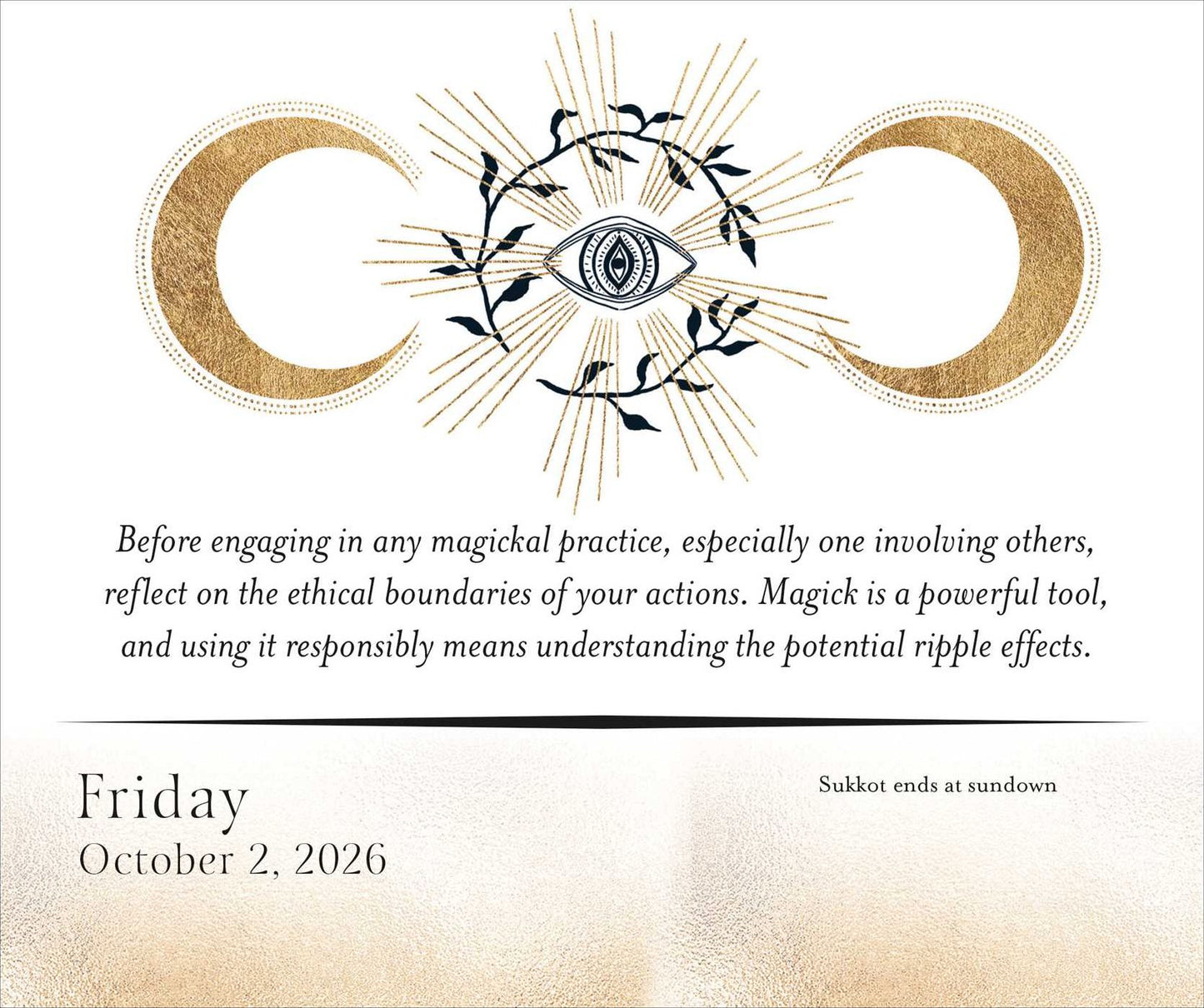 2026 Year of the Witch Day-to-Day Calendar