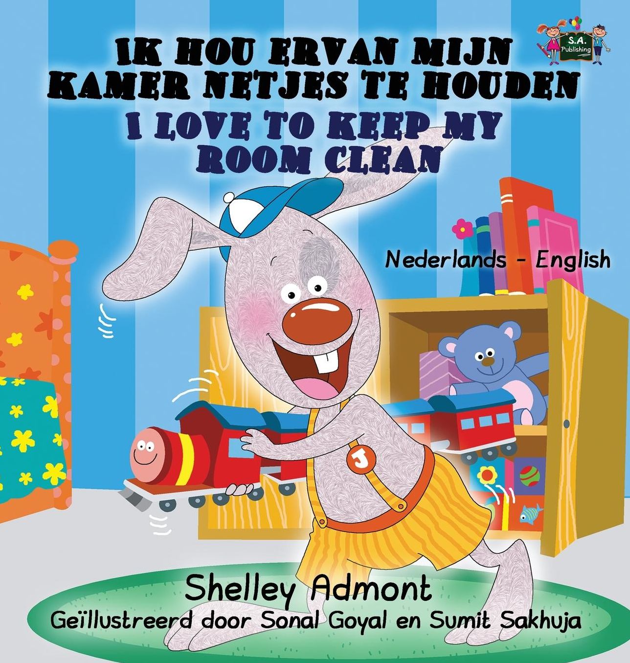 Ik hou ervan mijn kamer netjes te houden - I Love to Keep My Room Clean: Dutch English Bilingual Edition
