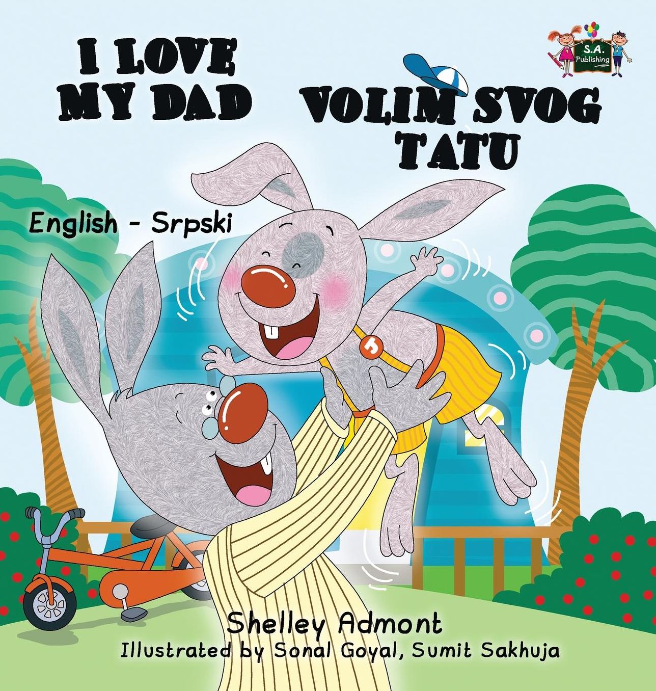 I Love My Dad: English Serbian Bilingual Edition