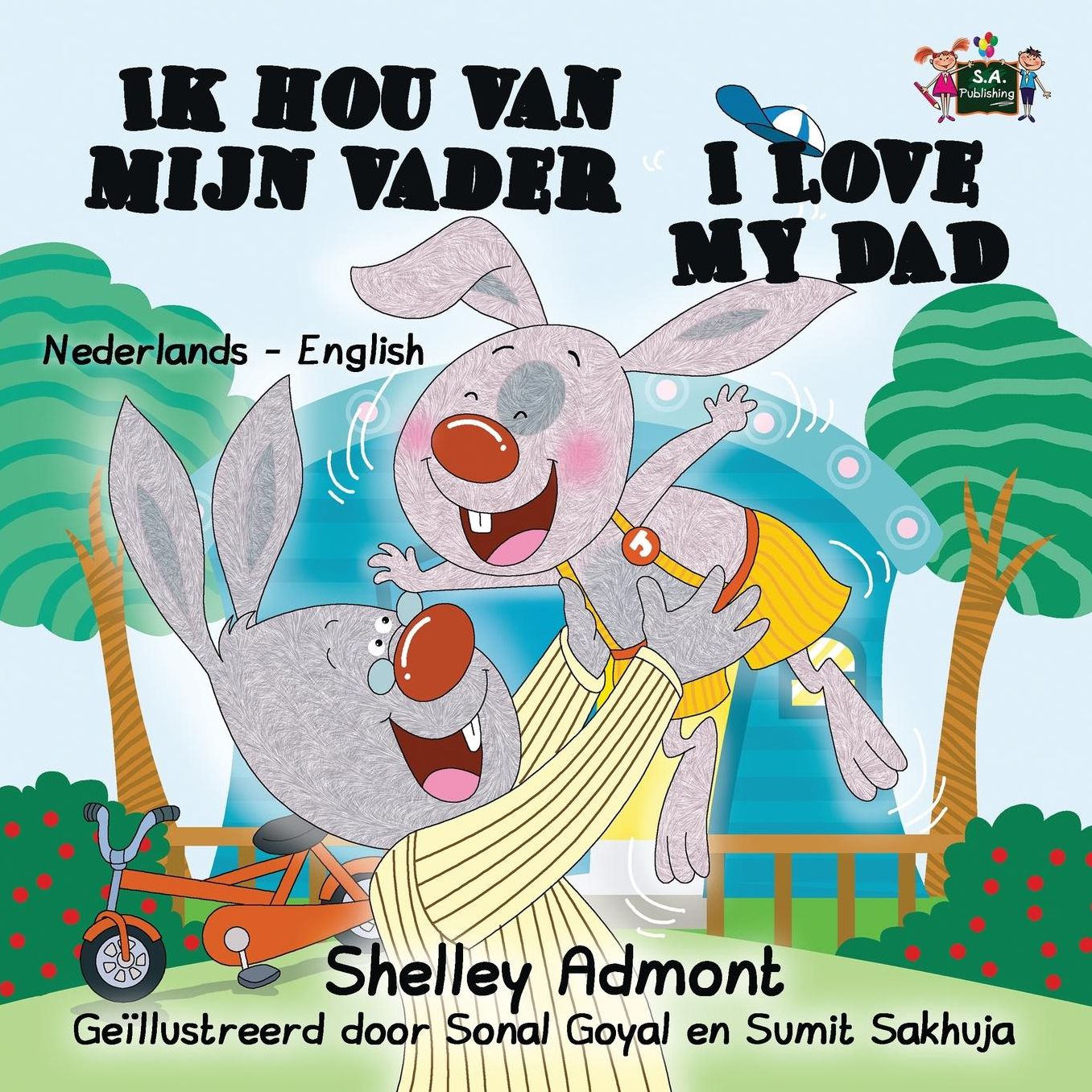 I Love My Dad: Dutch English Bilingual Edition