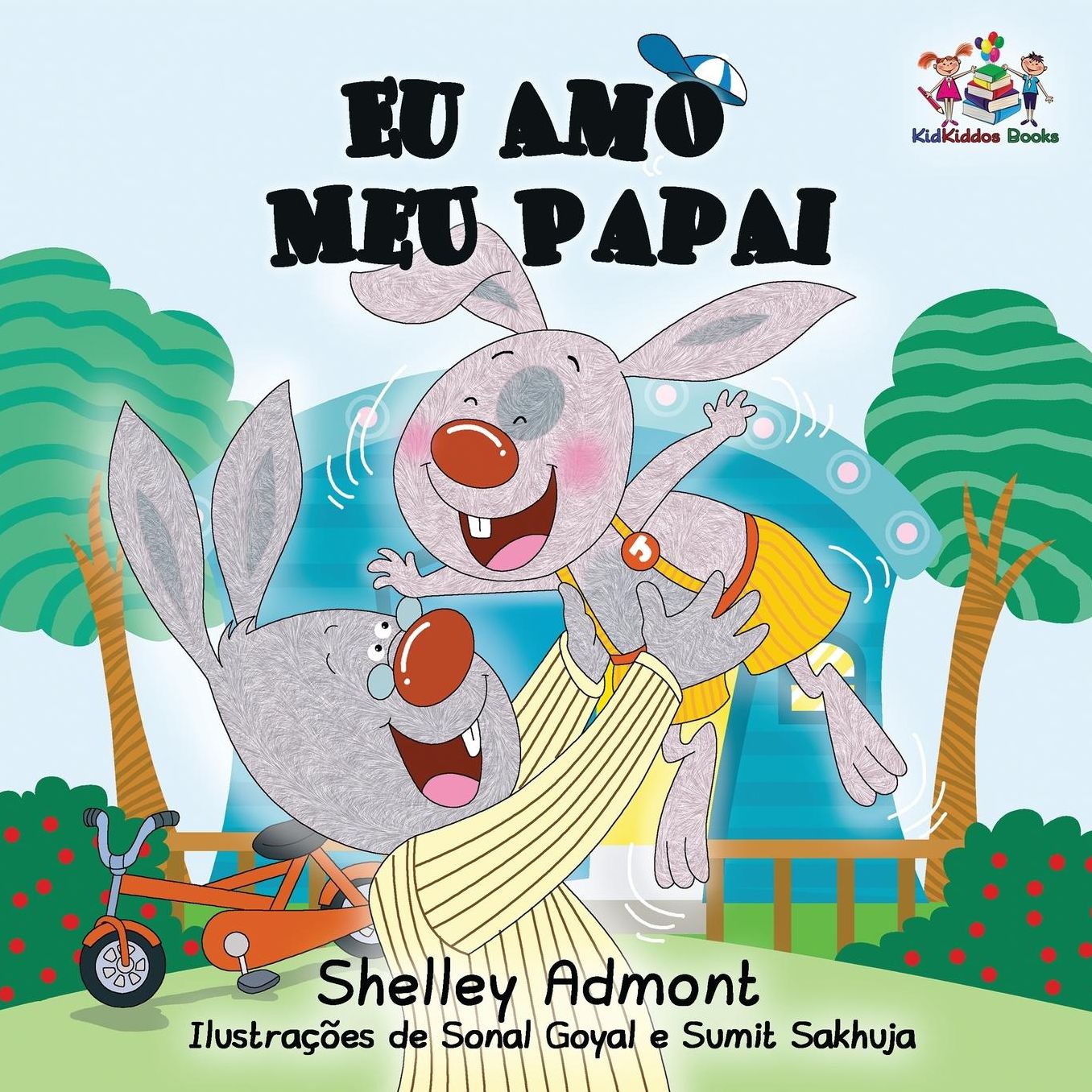 I Love My Dad: Portuguese Language Children's Book