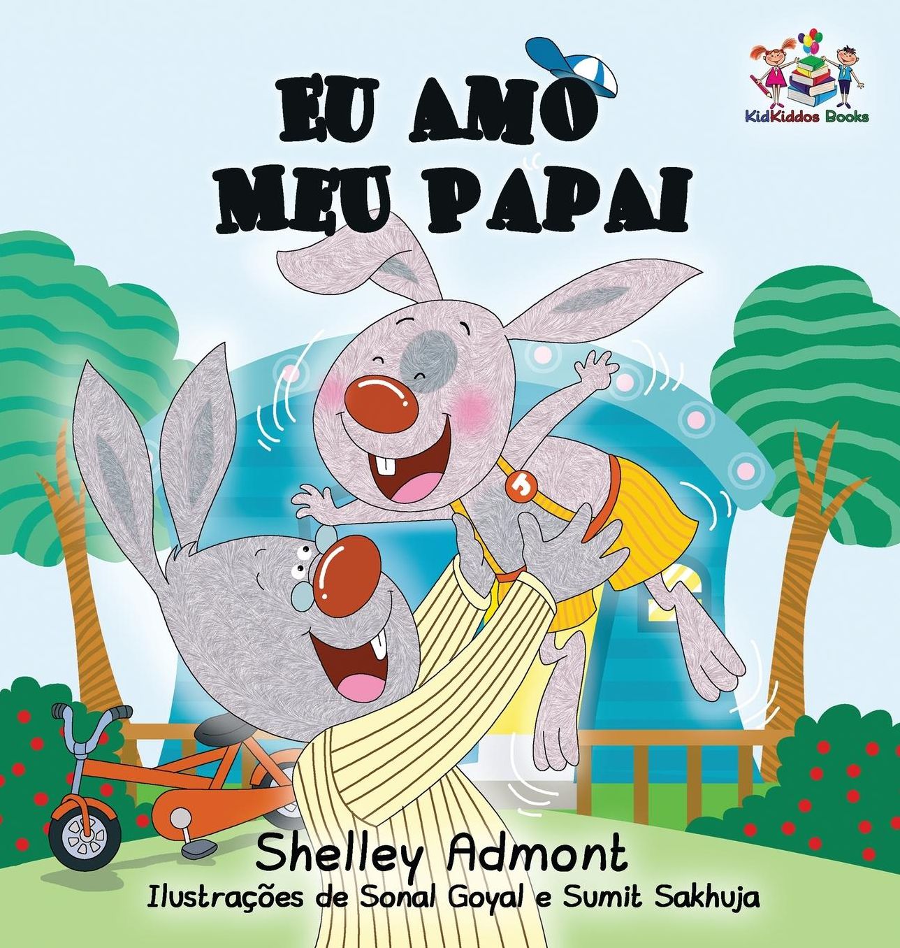 I Love My Dad: Portuguese Language Children's Book