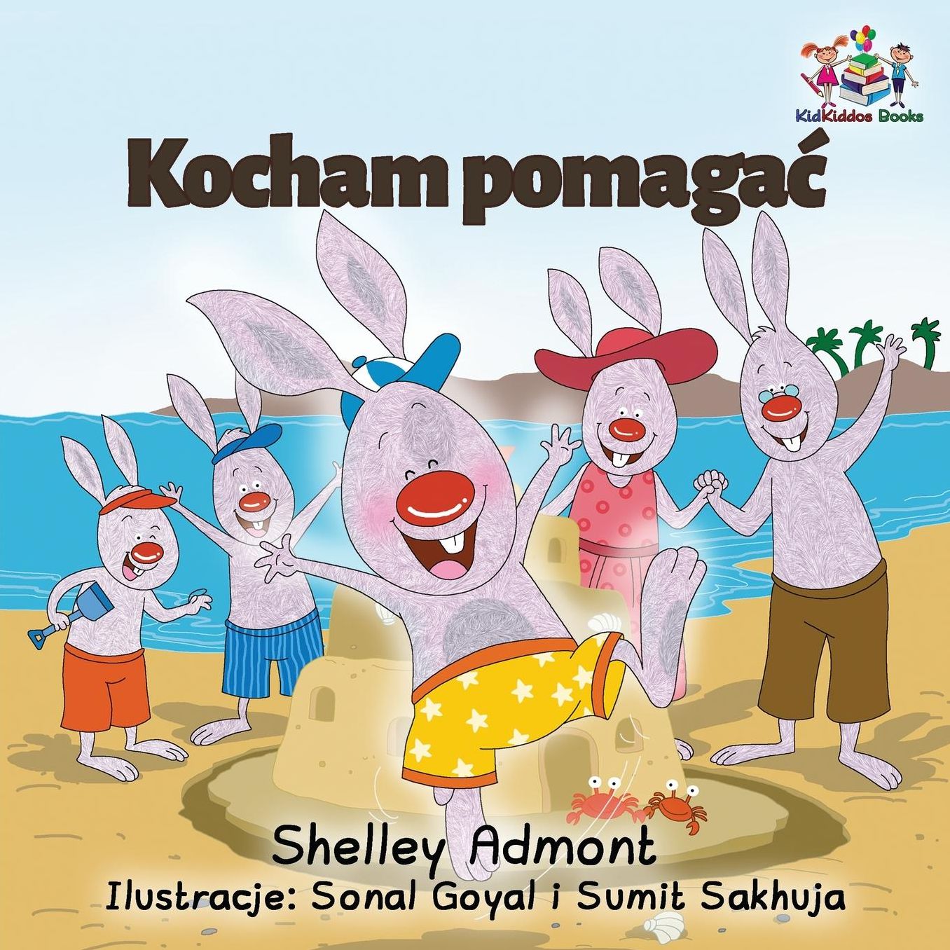 I Love to Help: Polish Language Children's Book
