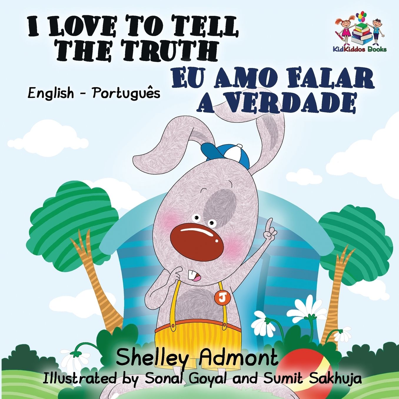 I Love to Tell the Truth: English Portuguese Bilingual Book for Kids