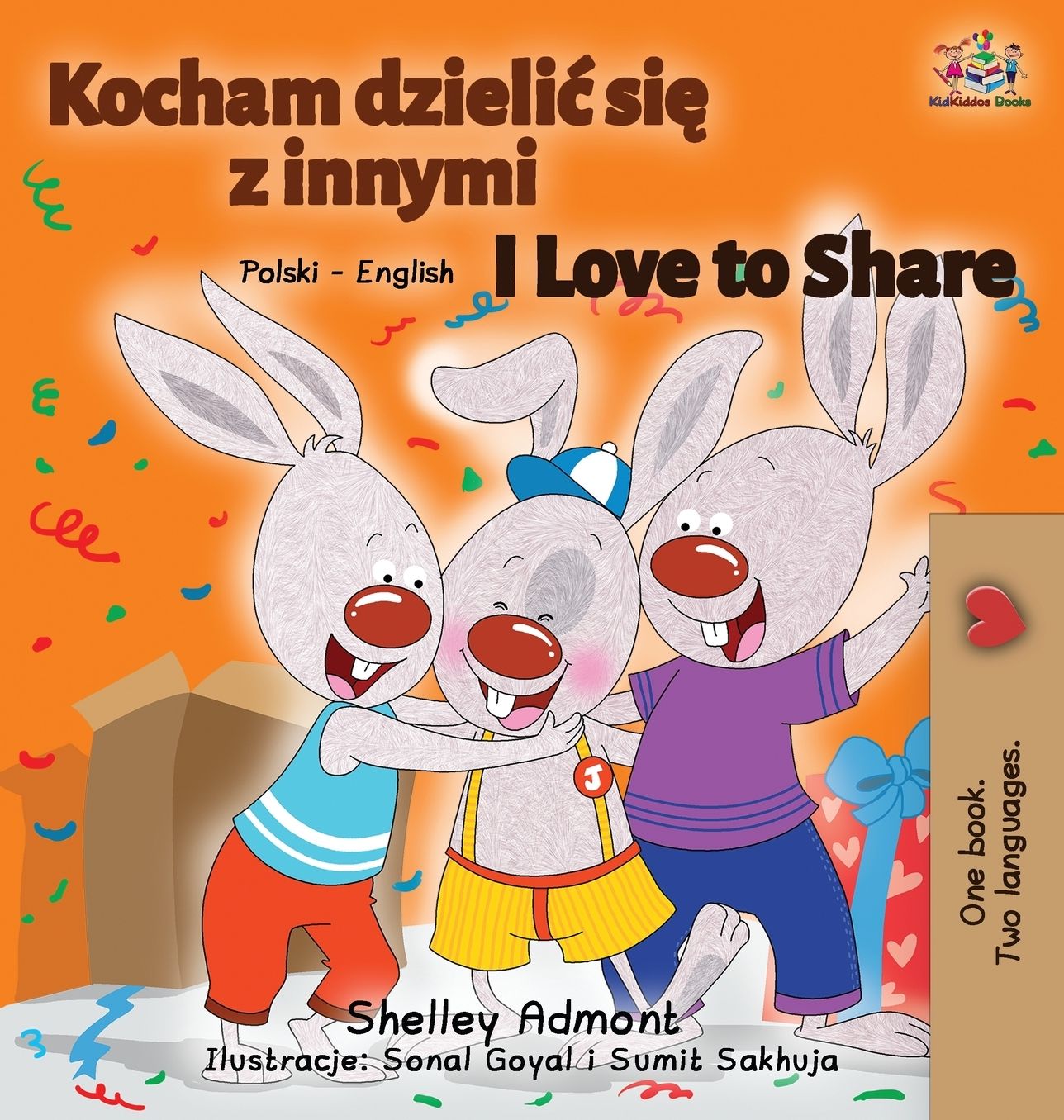 I Love to Share: Polish English Bilingual Book