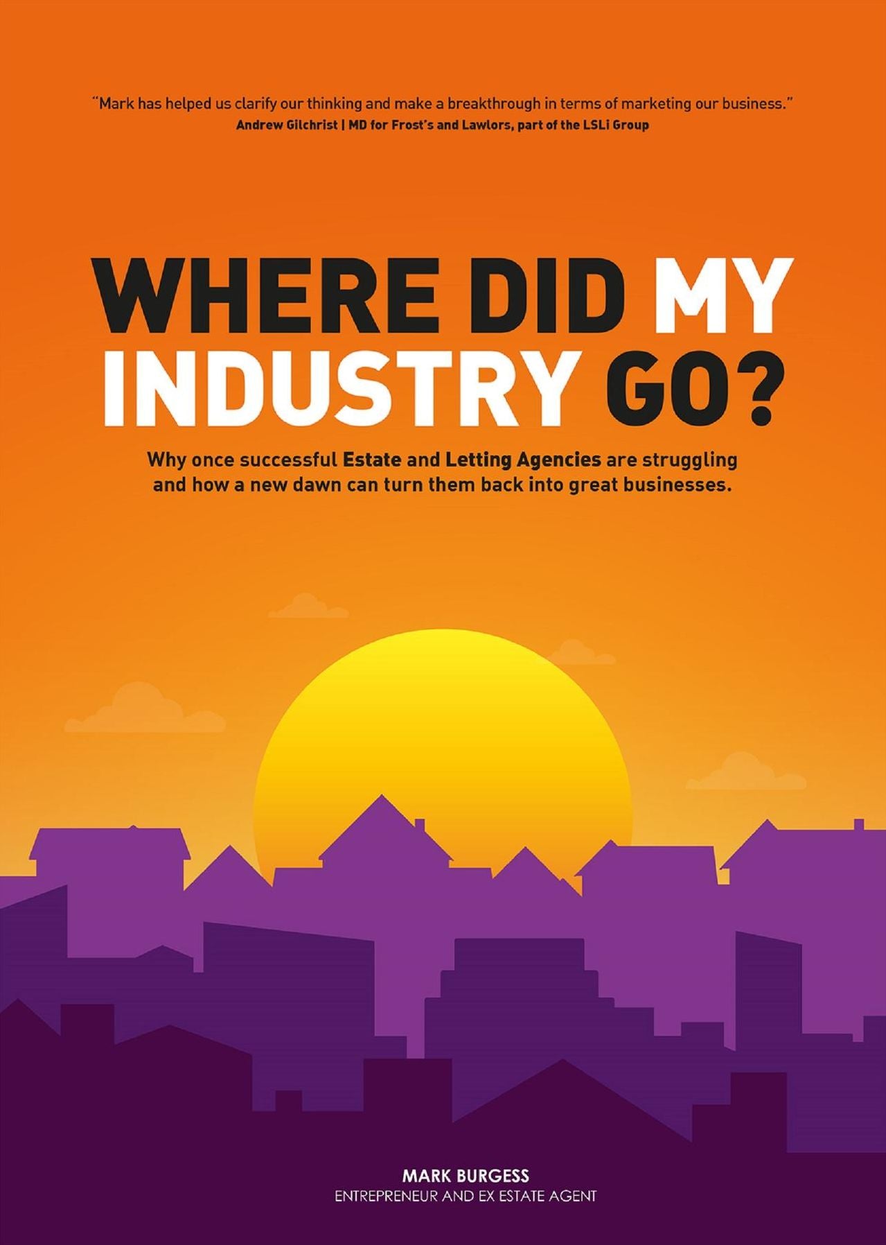Where did my industry go?: Why once successful Estate and Letting Agencies are struggling and how a new dawn can turn them back into great businesses.