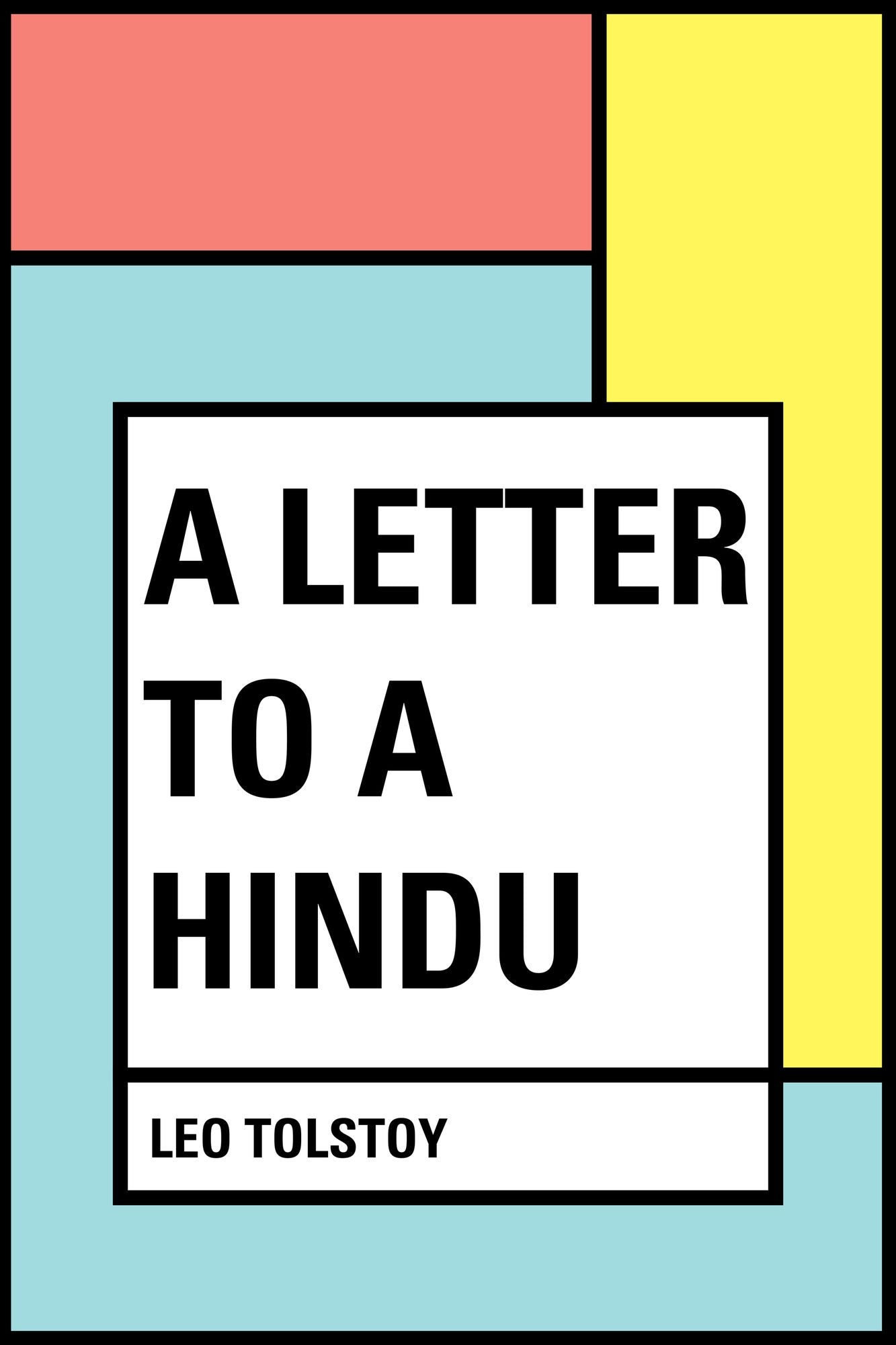 A Letter to a Hindu