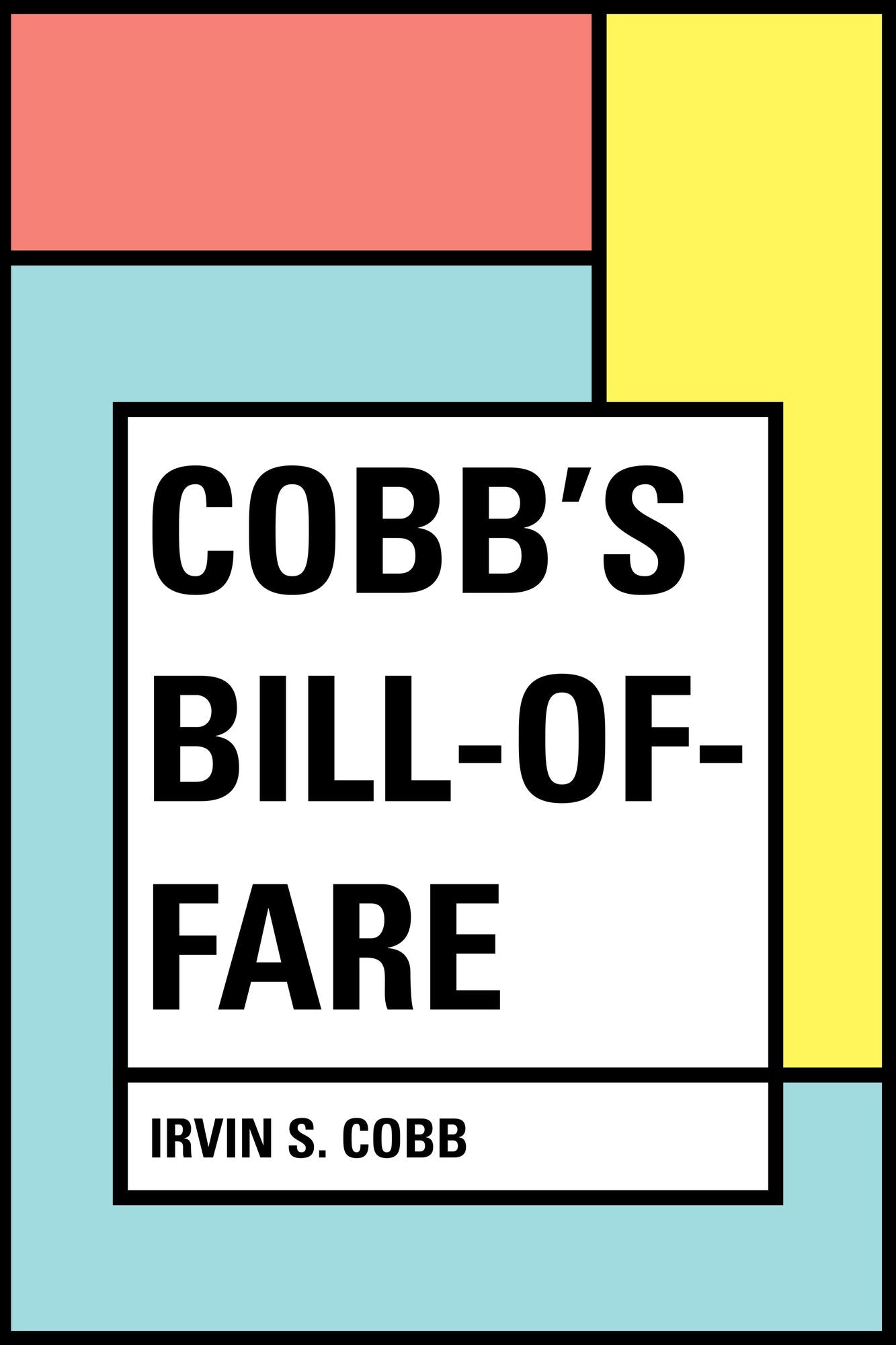 Cobb's Bill-of-Fare