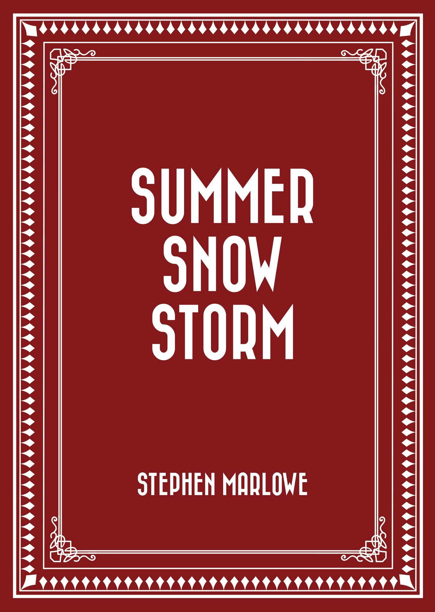 Summer Snow Storm