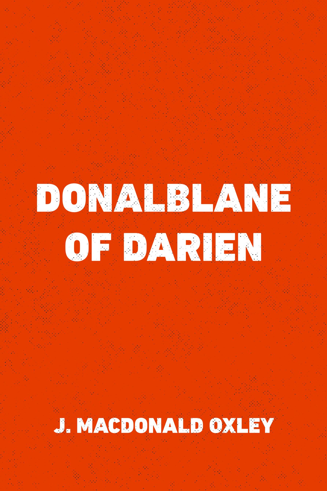 Donalblane of Darien