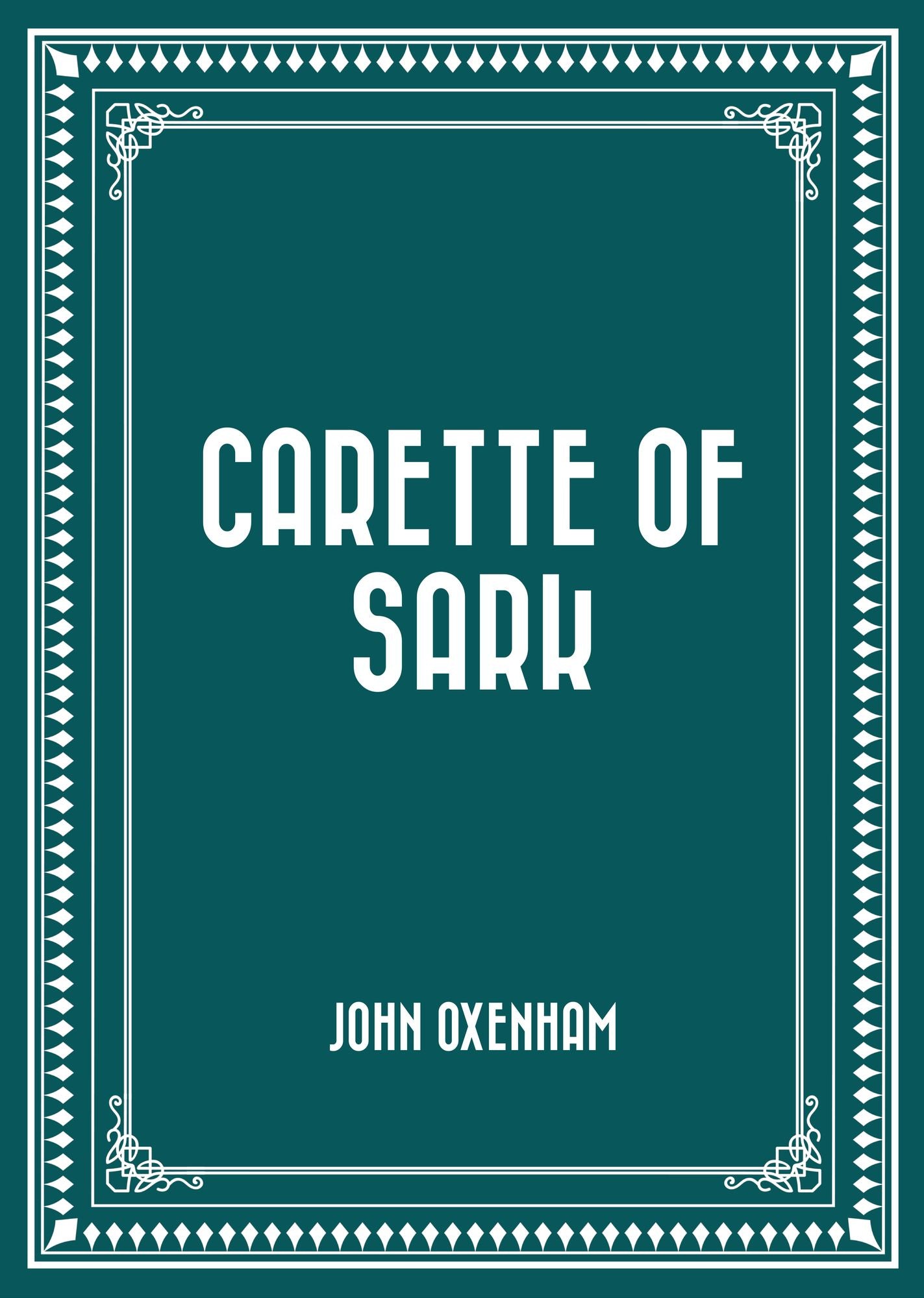 Carette of Sark