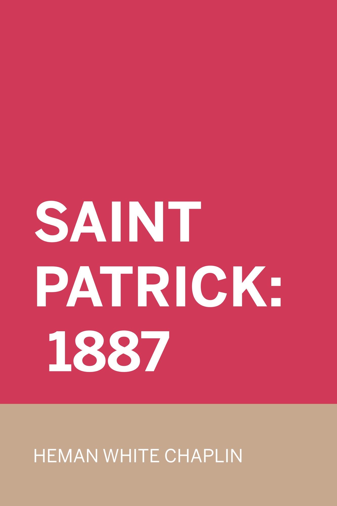 Saint Patrick: 1887