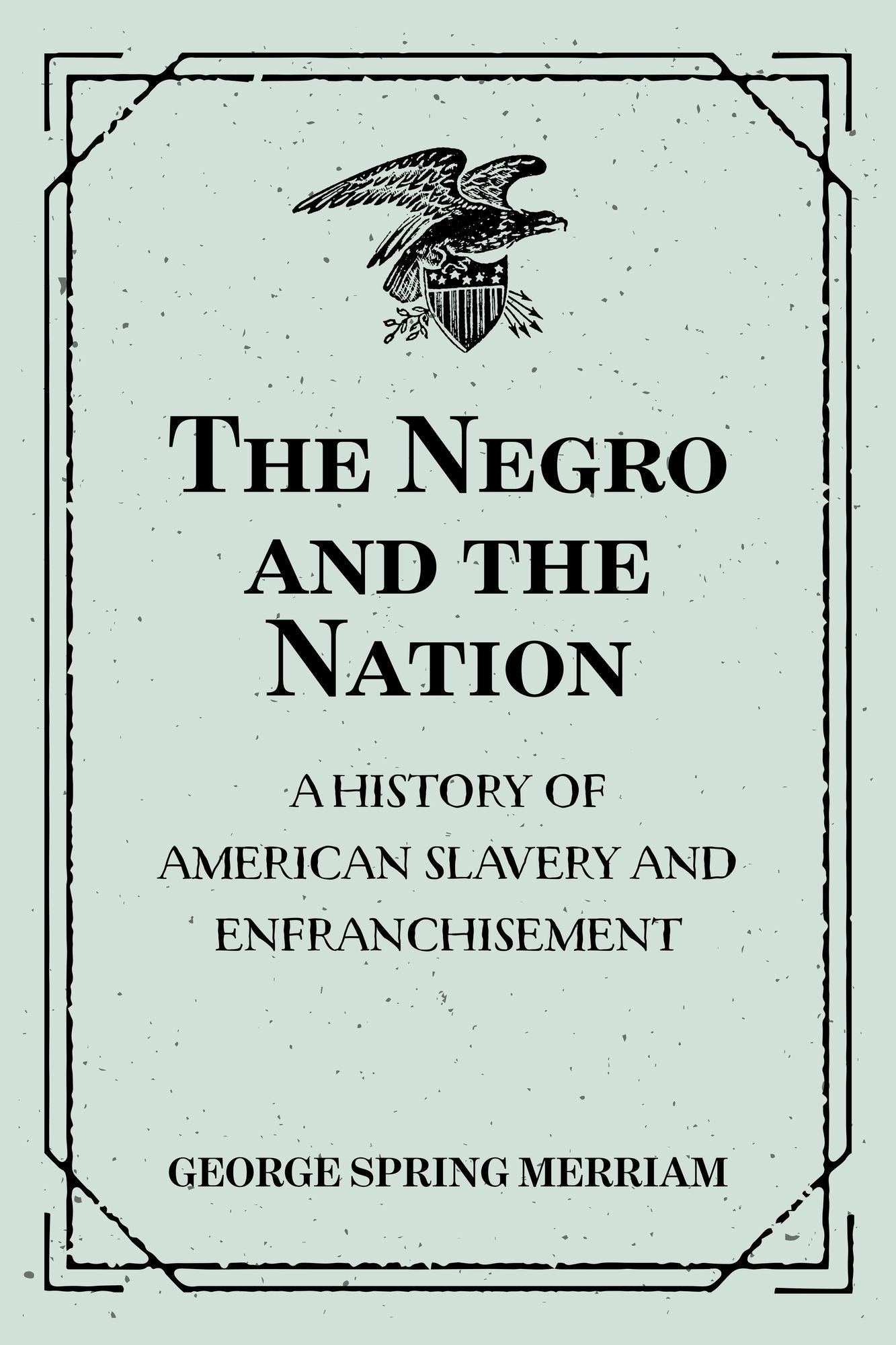The Negro and the Nation: A History of American Slavery and Enfranchisement