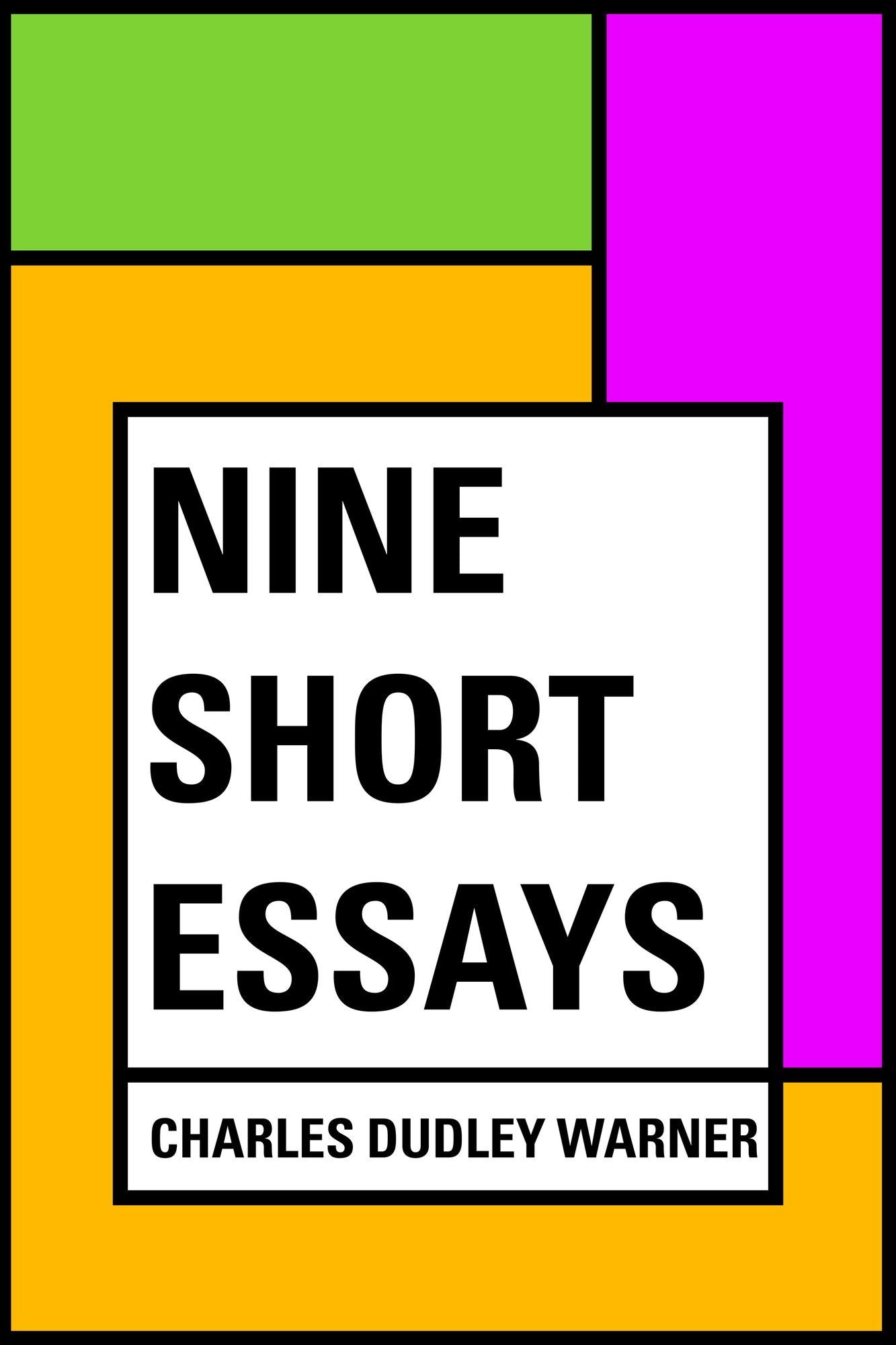 Nine Short Essays