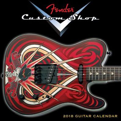 2018 Fender Custom Shop Guitars Mini Calendar