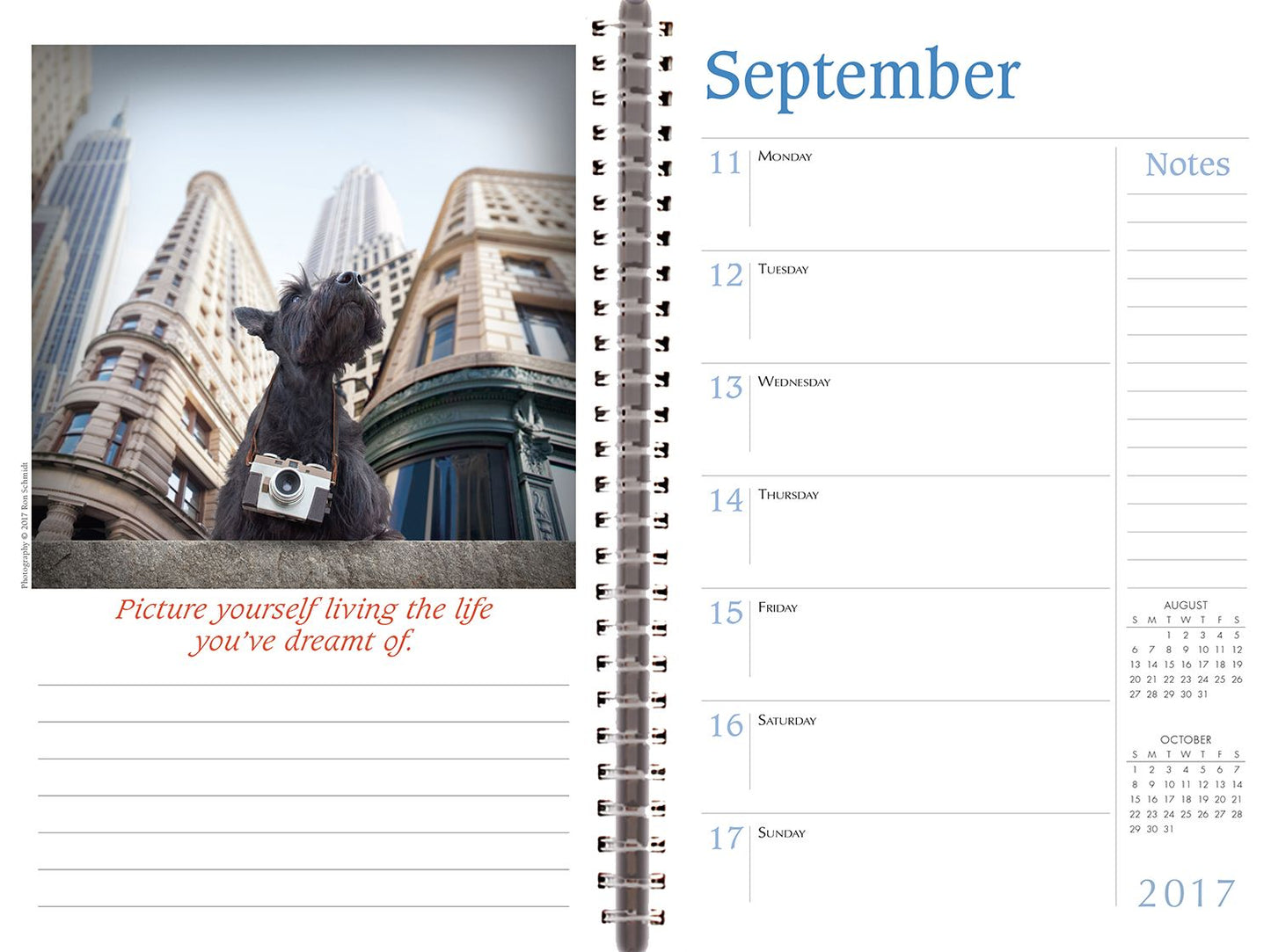 2018 Dogma: A Dogs Guide To Life Ron Schmidt Engagement Calendar