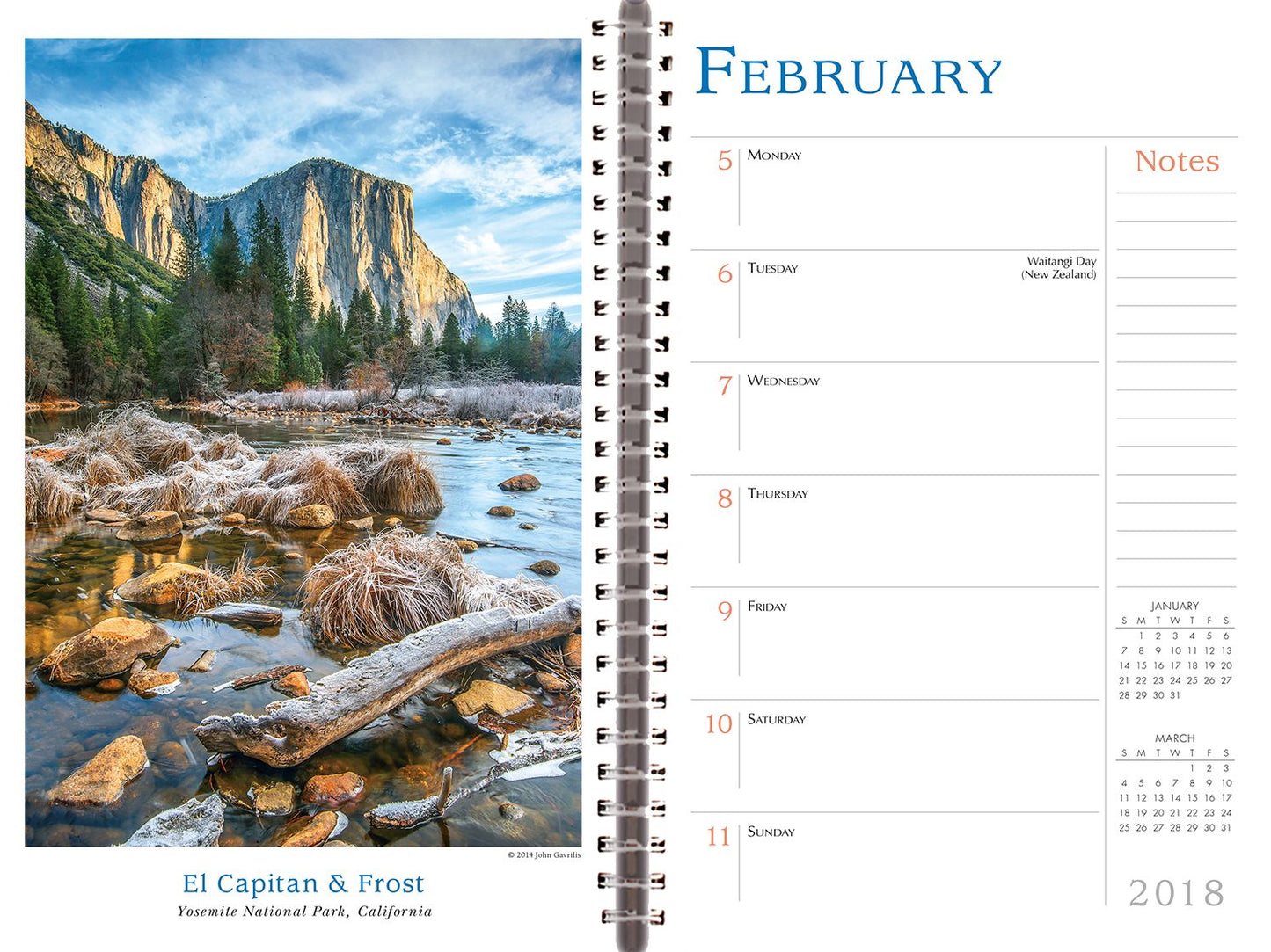 2018 Spirit Of Place, The Photography By John Gavrilis Engagement Calendar