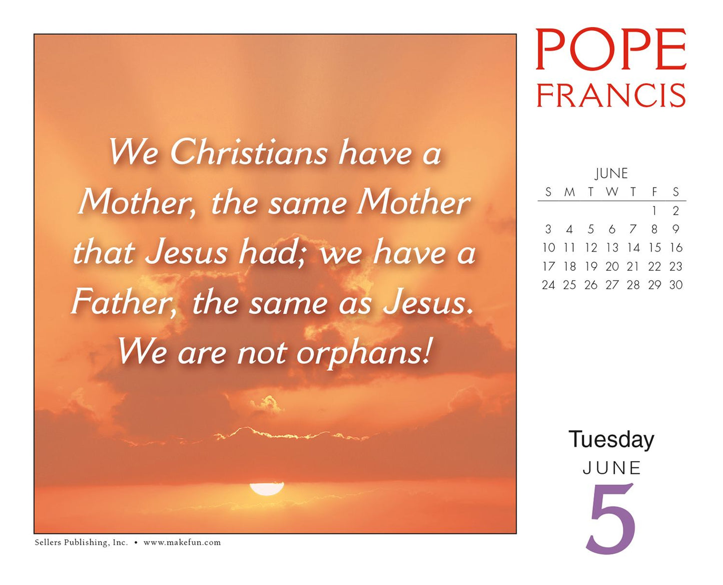 2018 Pope Francis: Daily Inspirations Boxed/Daily Calendar