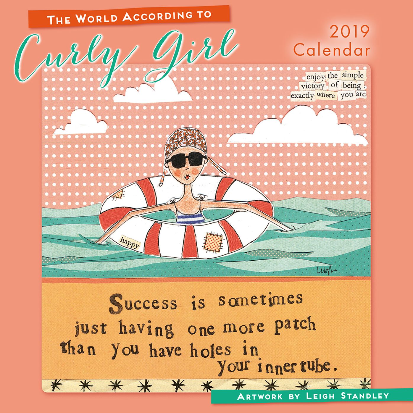 2019 the World According to Curly Girl Mini Calendar: By Sellers Publishing