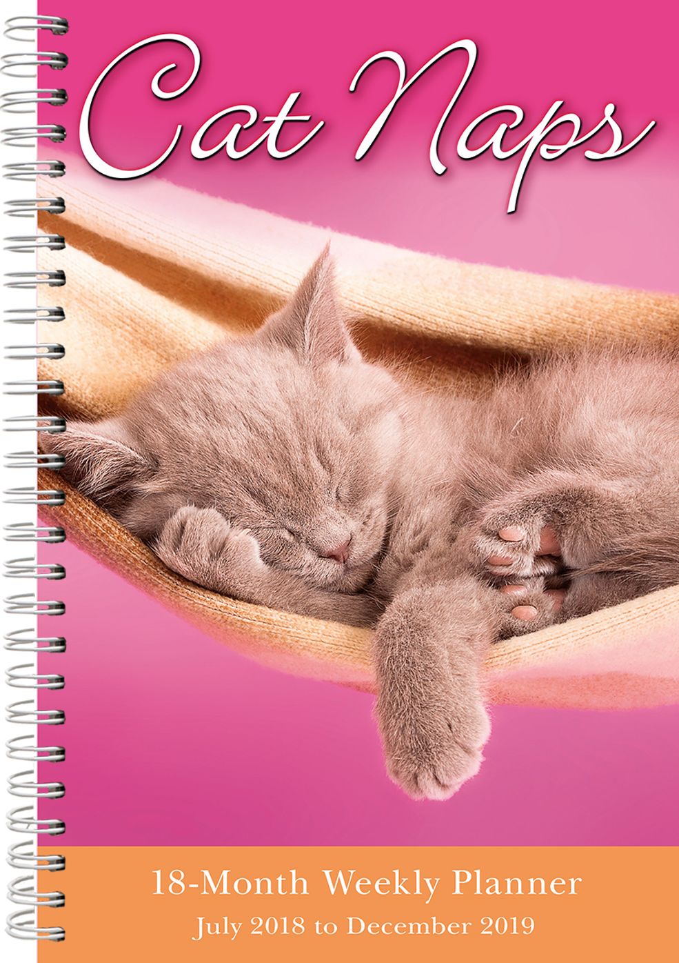 2019 Cat Naps 18-Month Weekly Planner: By Sellers Publishing