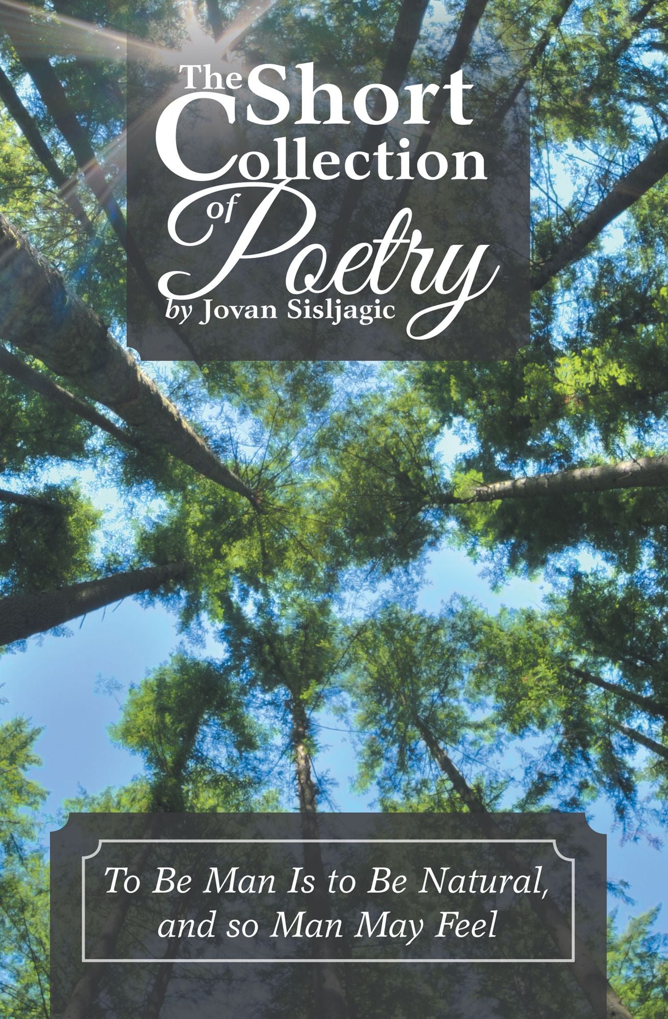 The Short Collection of Poetry by Jovan Sisljagic: To Be Man Is to Be Natural, and so Man May Feel
