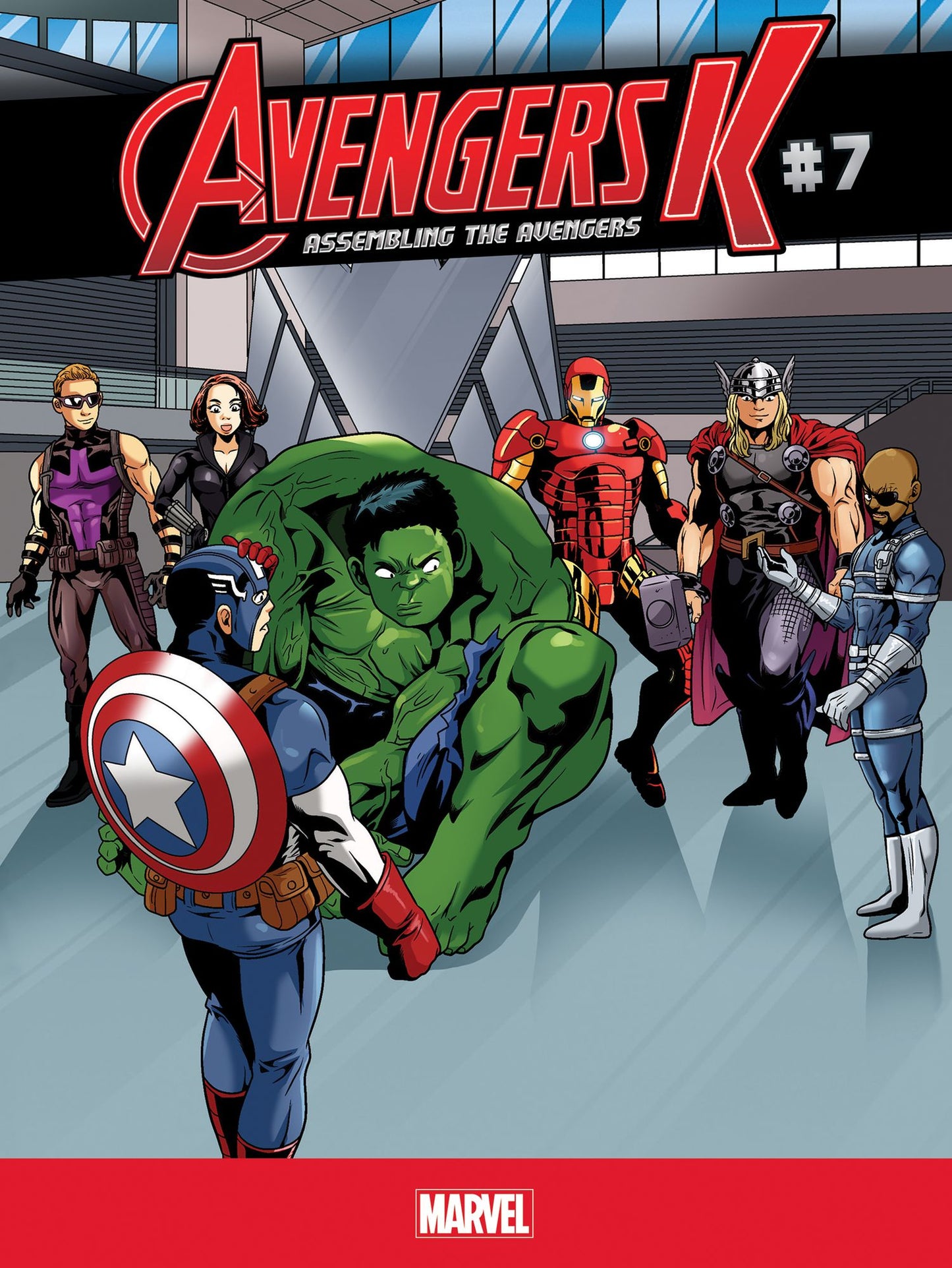 Avengers K Assembling the Avengers 7