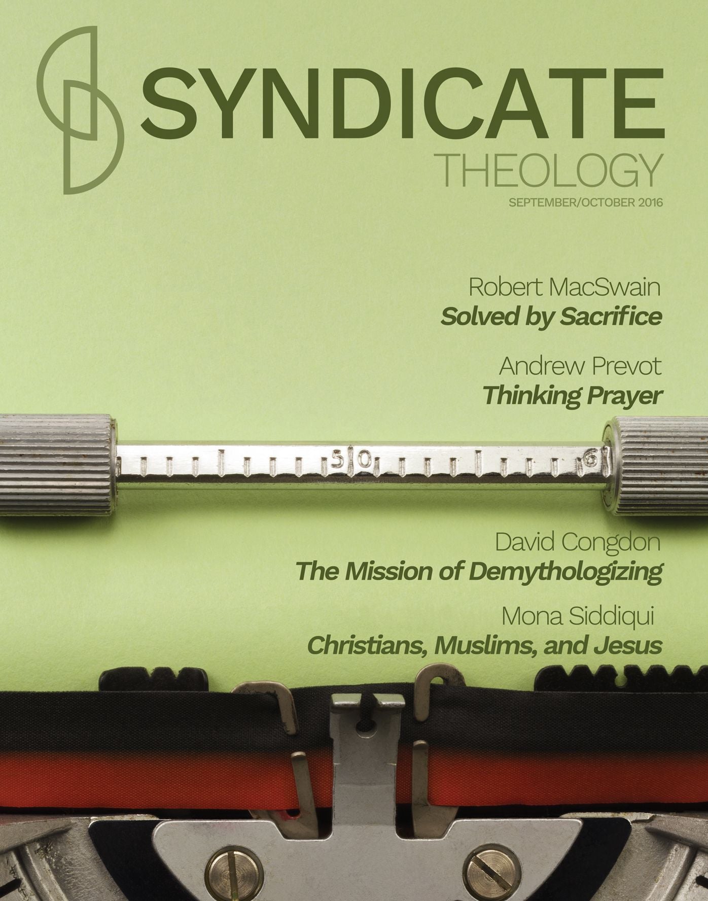 Syndicate: Sept/Oct 2016