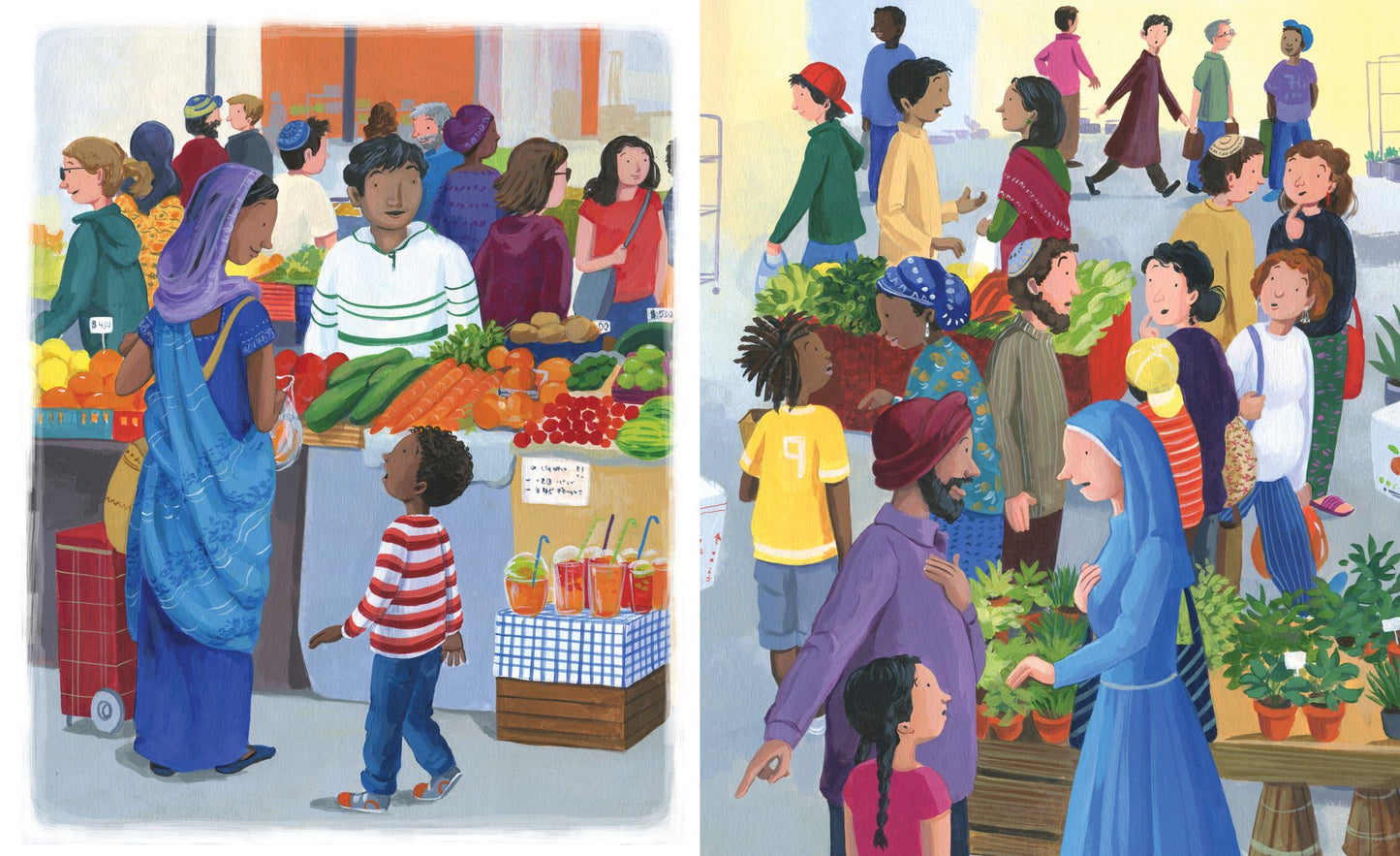 Common Threads: Adam's Day at the Market
