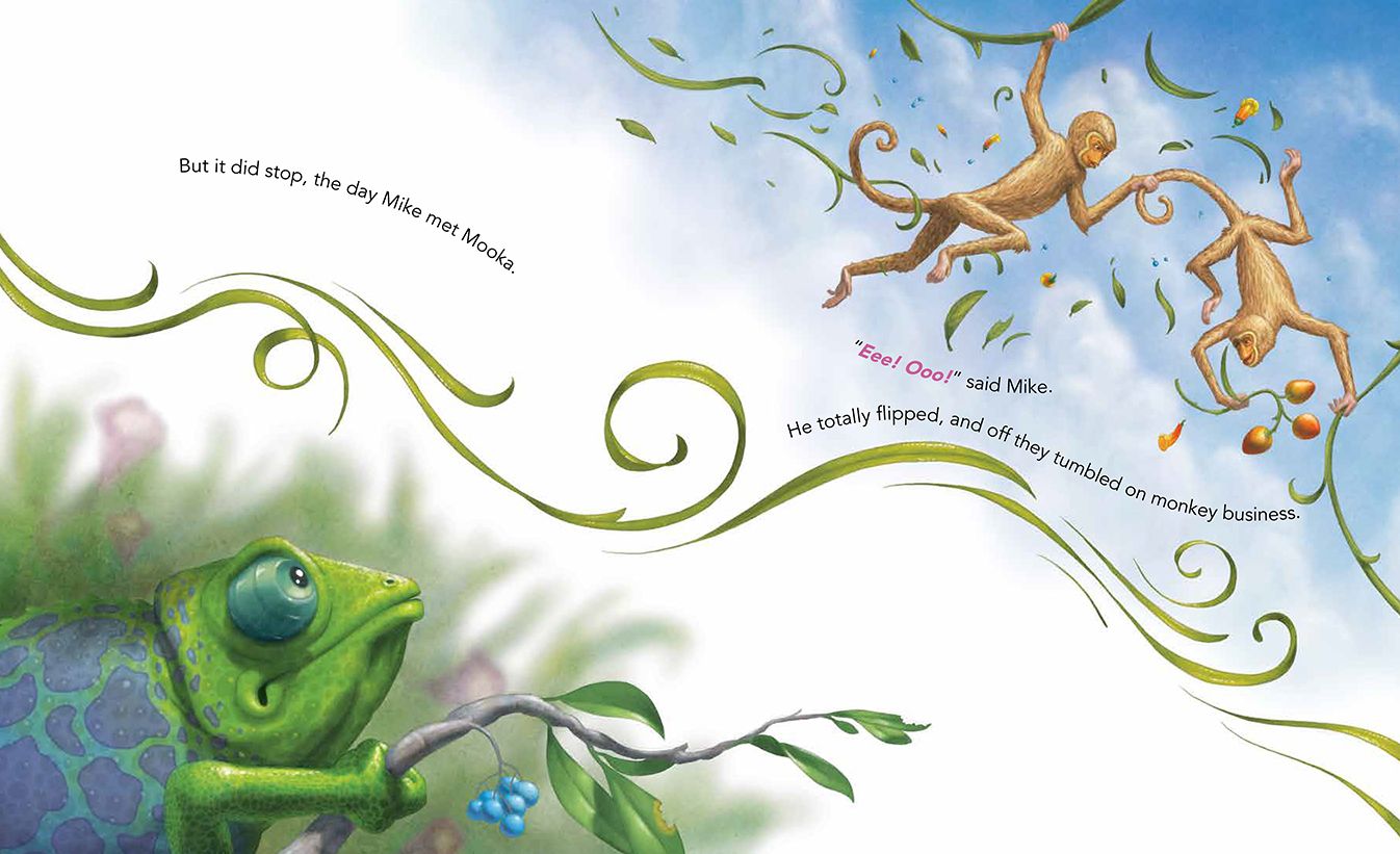 Invisible Lizard in Love