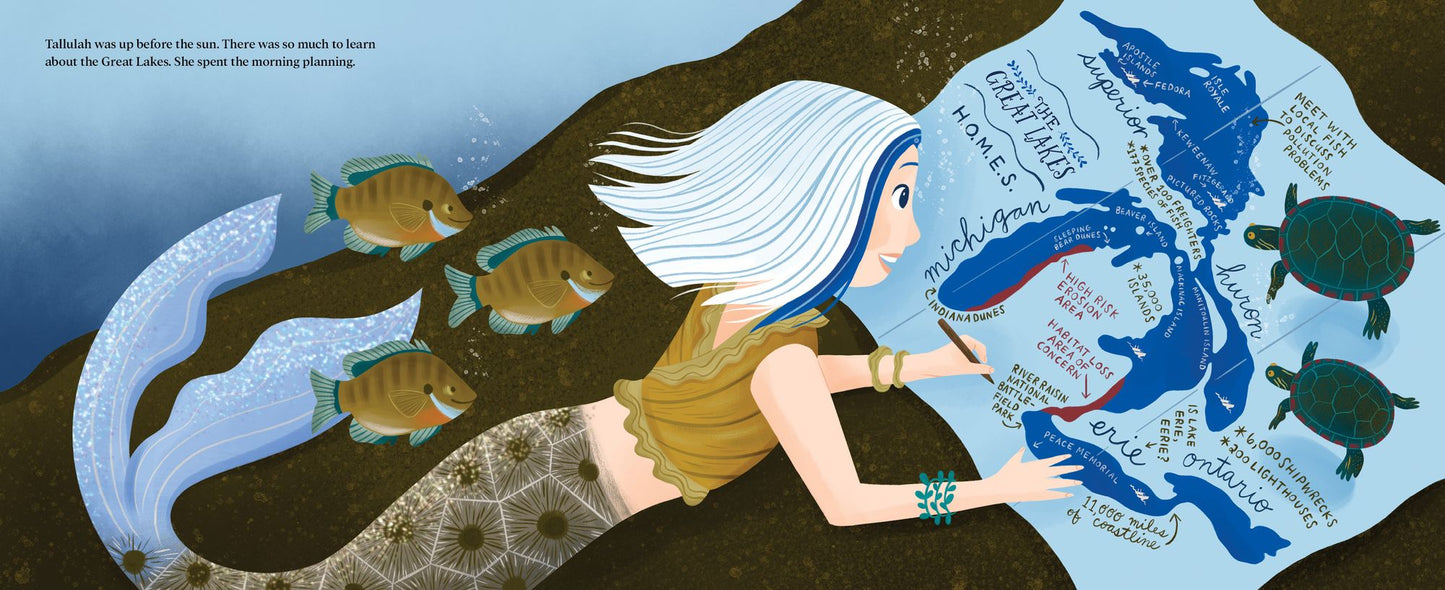 Tallulah the Mermaid and the Great Lakes Pledge