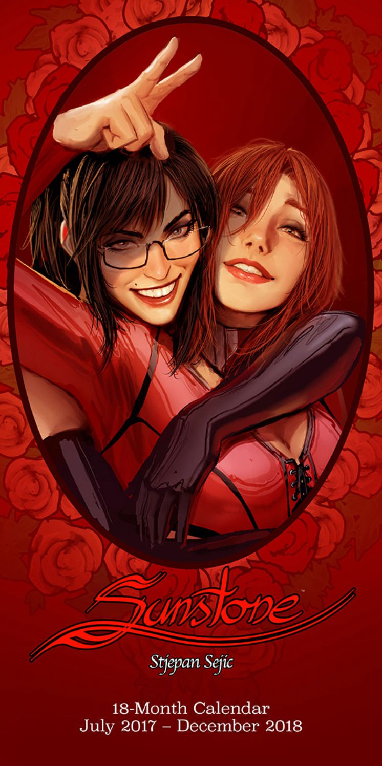 Sunstone 18-Month Calendar