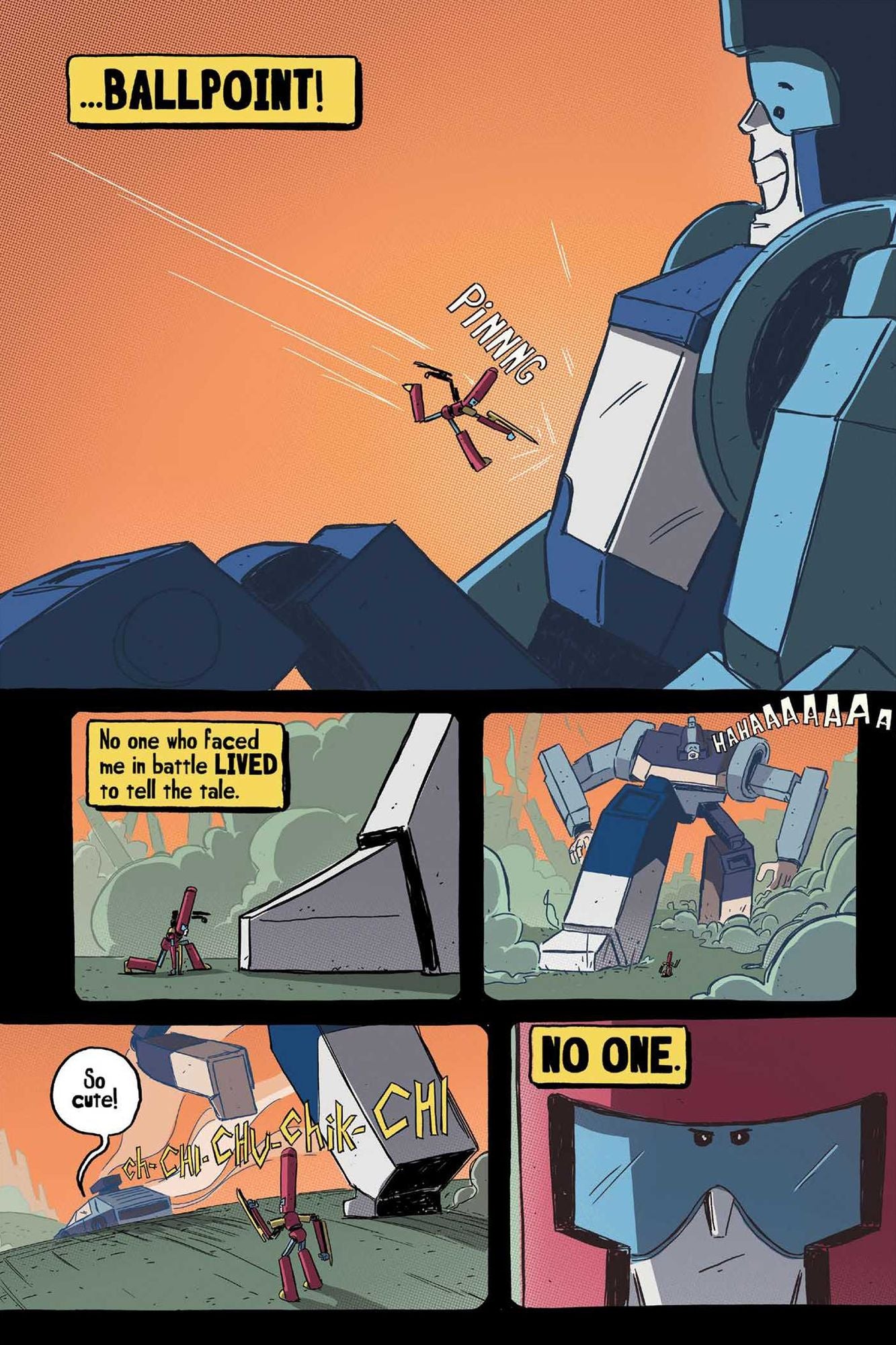 Transformers: Worst Bot Ever: Meet Ballpoint